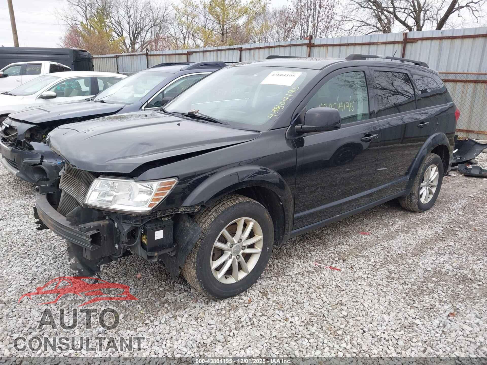 DODGE JOURNEY 2017 - 3C4PDCBG5HT572968