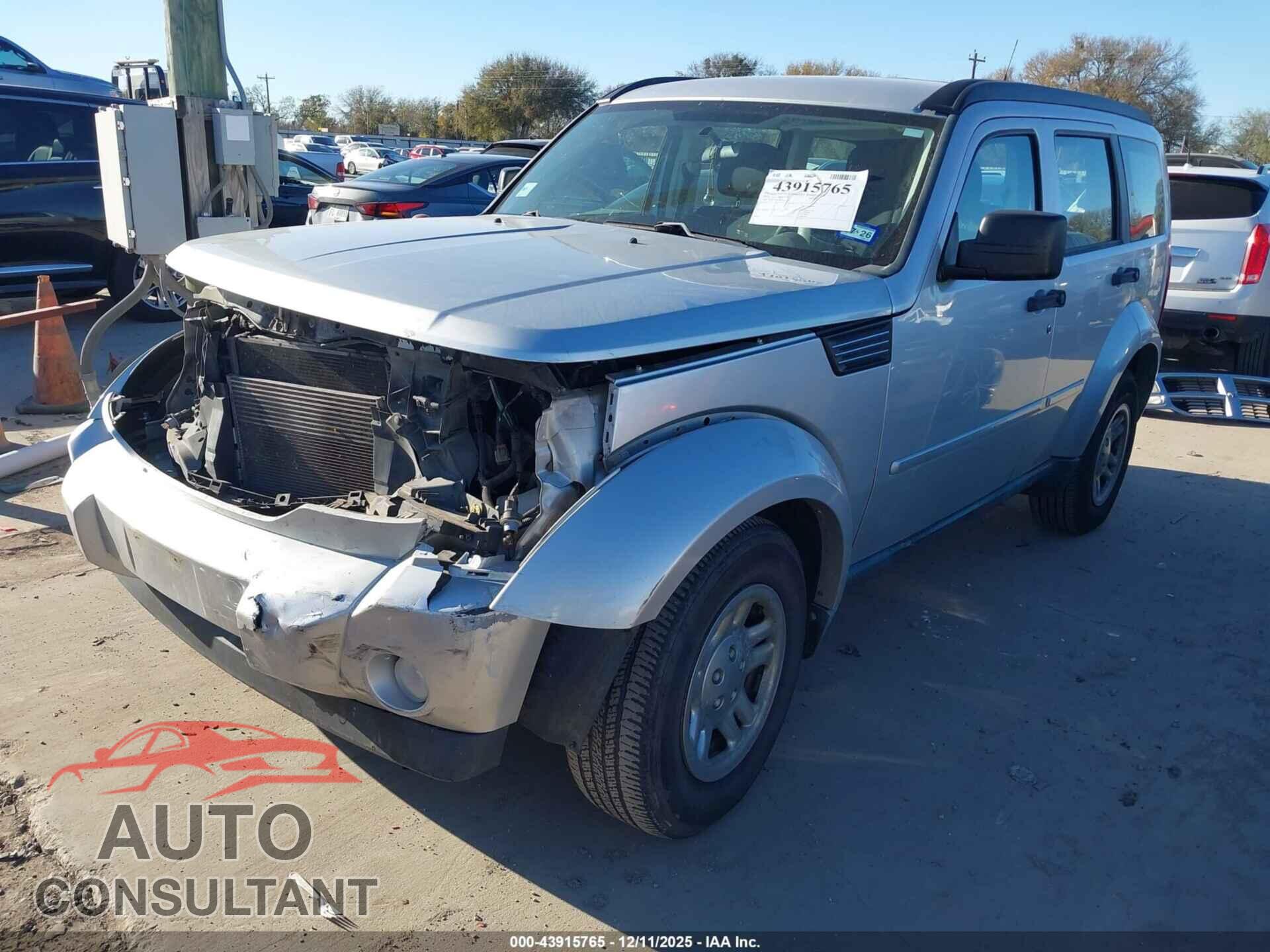 DODGE NITRO 2011 - 1D4PT2GK9BW541317