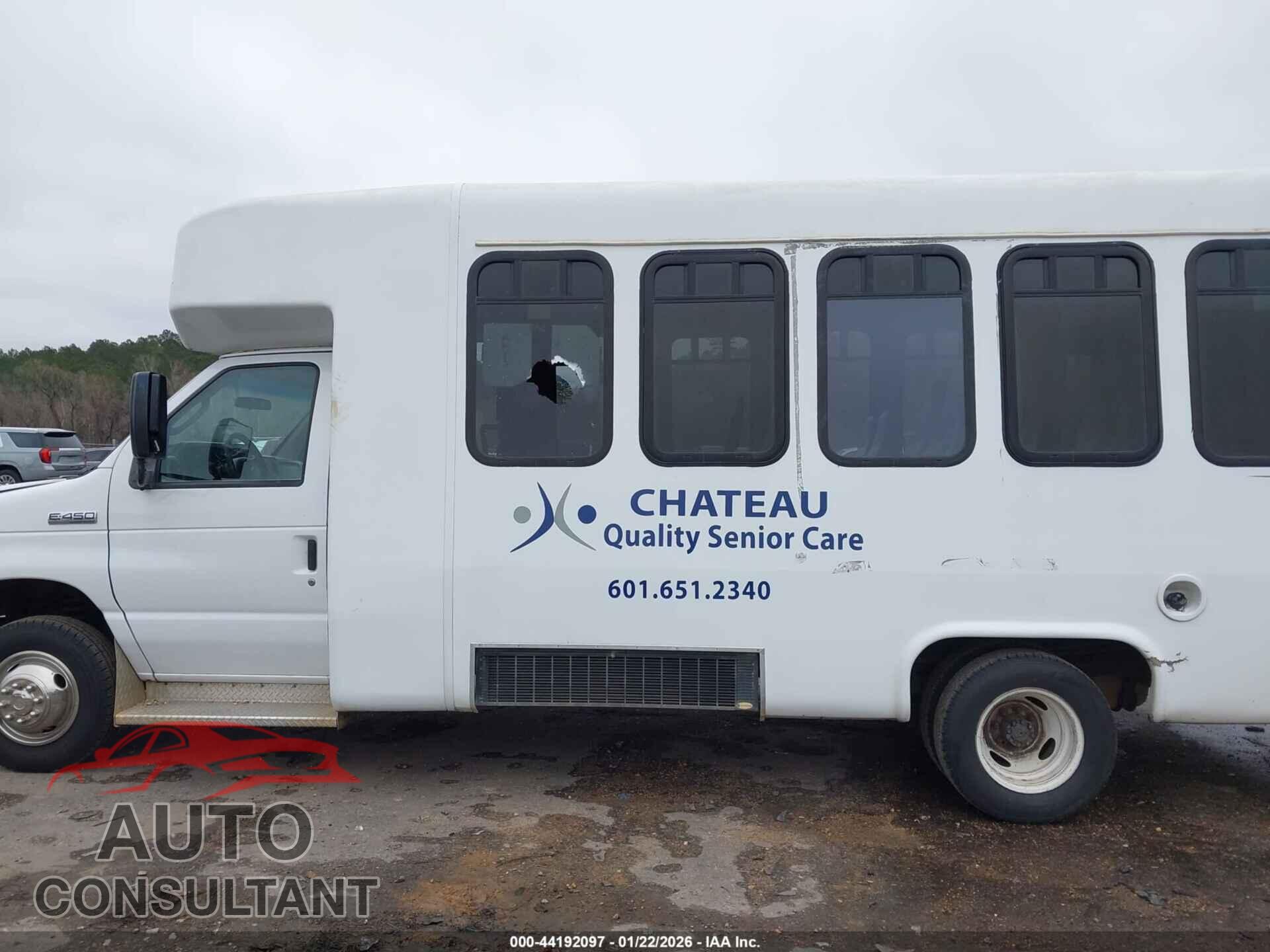 FORD E-450 CUTAWAY 2013 - 1FDFE4FS9DDA02853