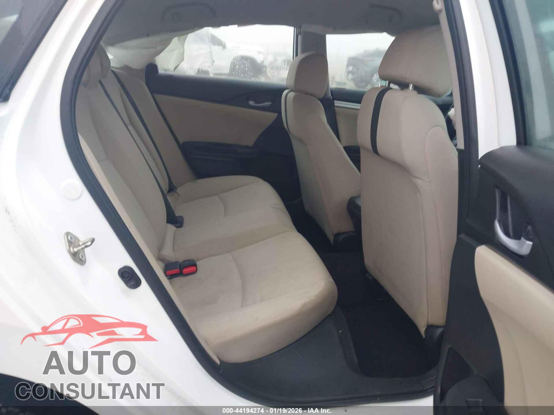 HONDA CIVIC 2016 - 19XFC2F54GE230657