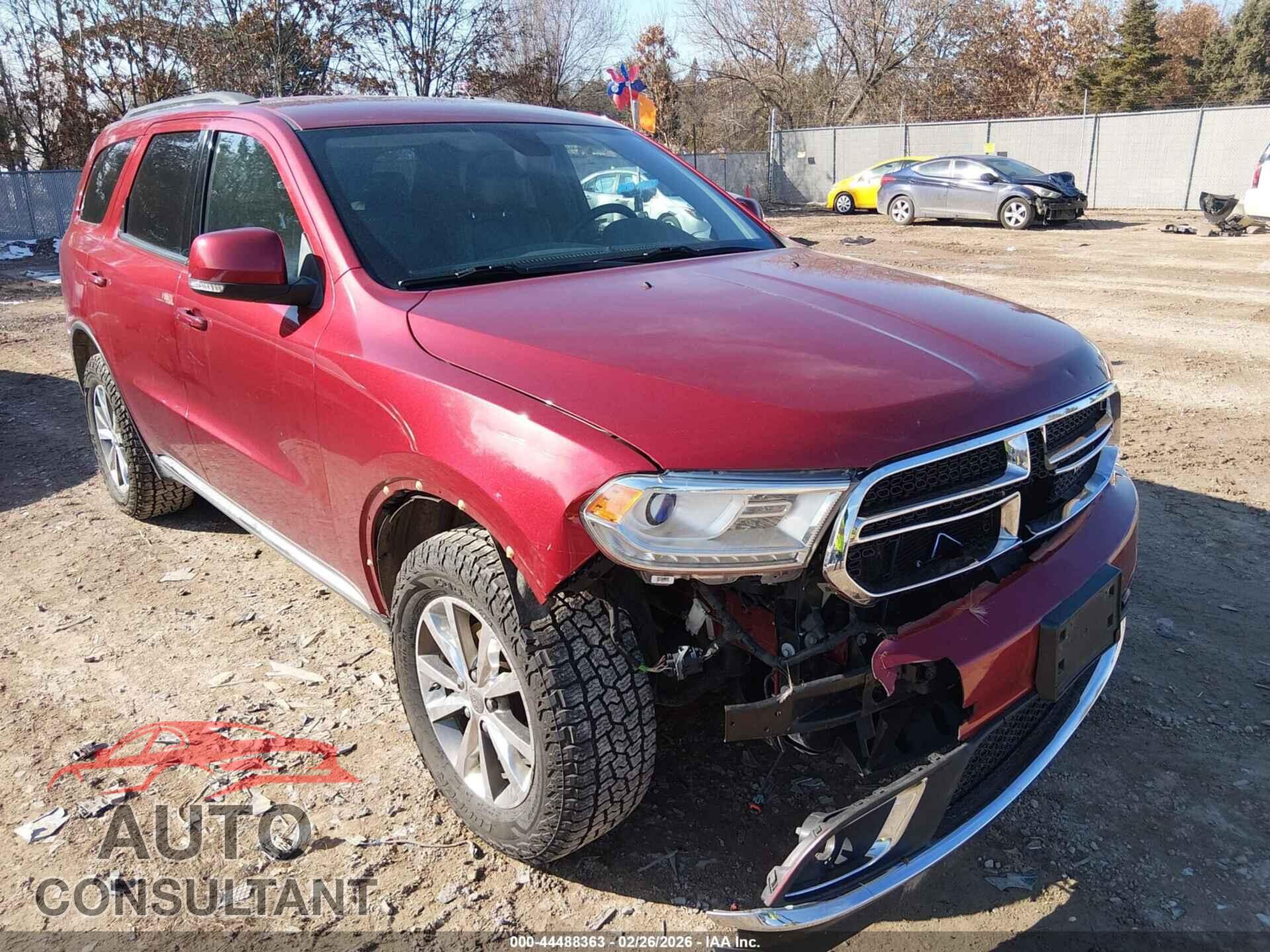 DODGE DURANGO 2014 - 1C4RDJDG4EC599967