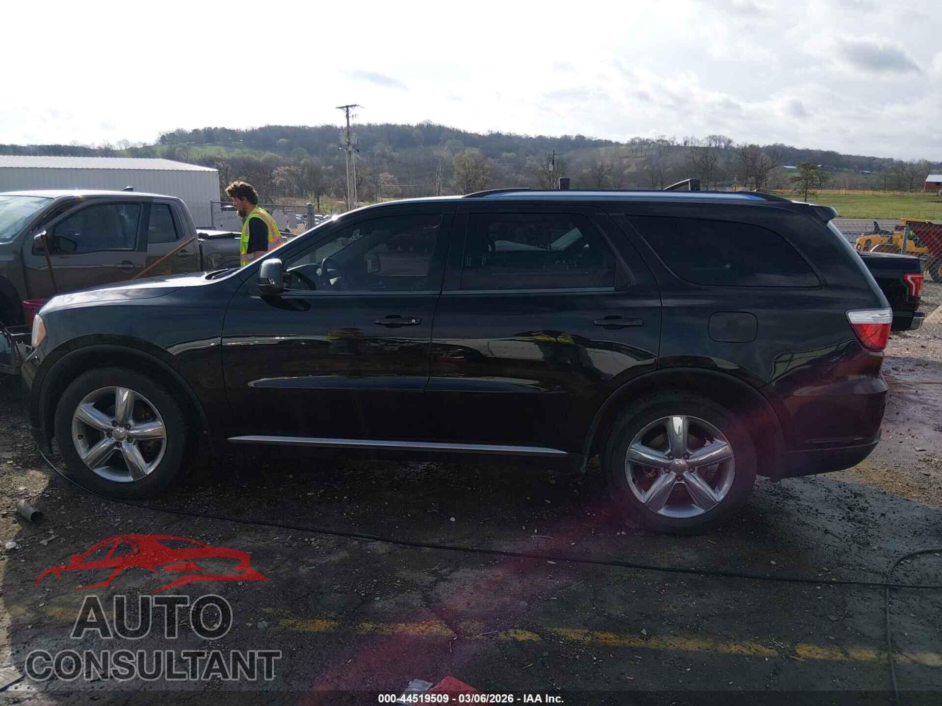 DODGE DURANGO 2013 - 1C4RDJAG5DC699207