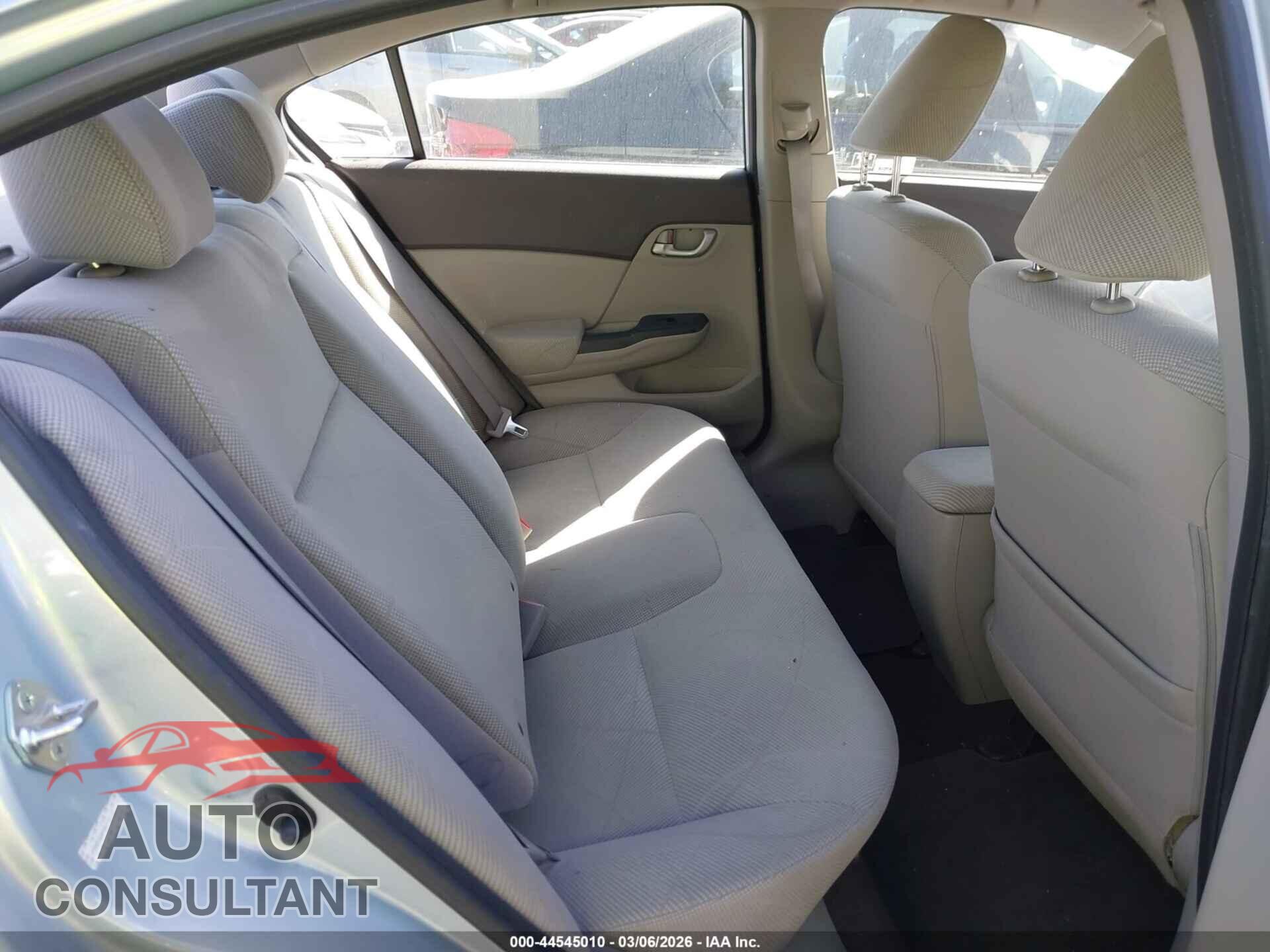 HONDA CIVIC 2012 - JHMFB2F55CS006077