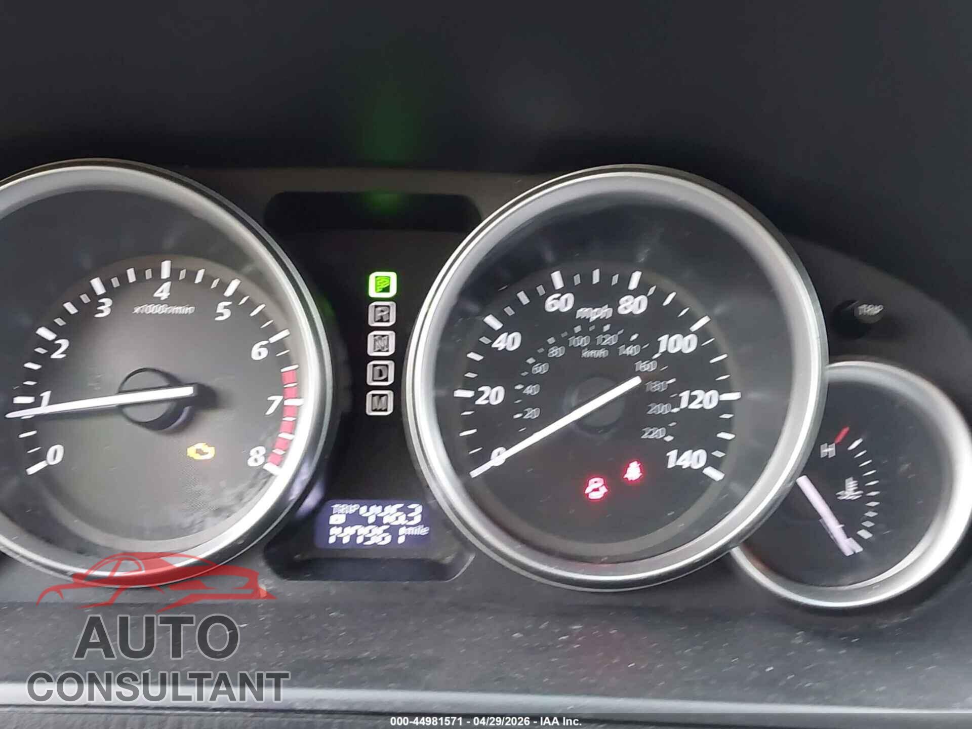 MAZDA CX-9 2015 - JM3TB3DA2F0448039