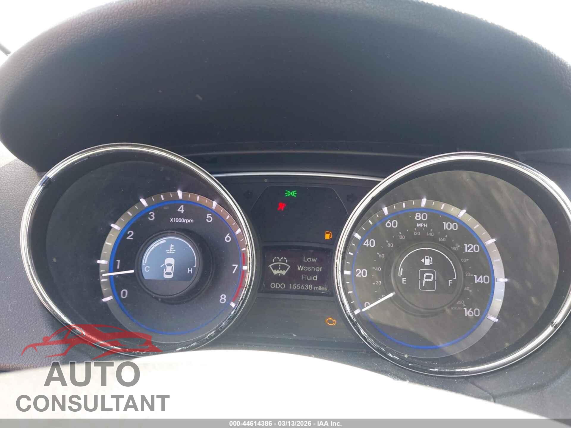 HYUNDAI SONATA 2013 - 5NPEC4AC2DH784347