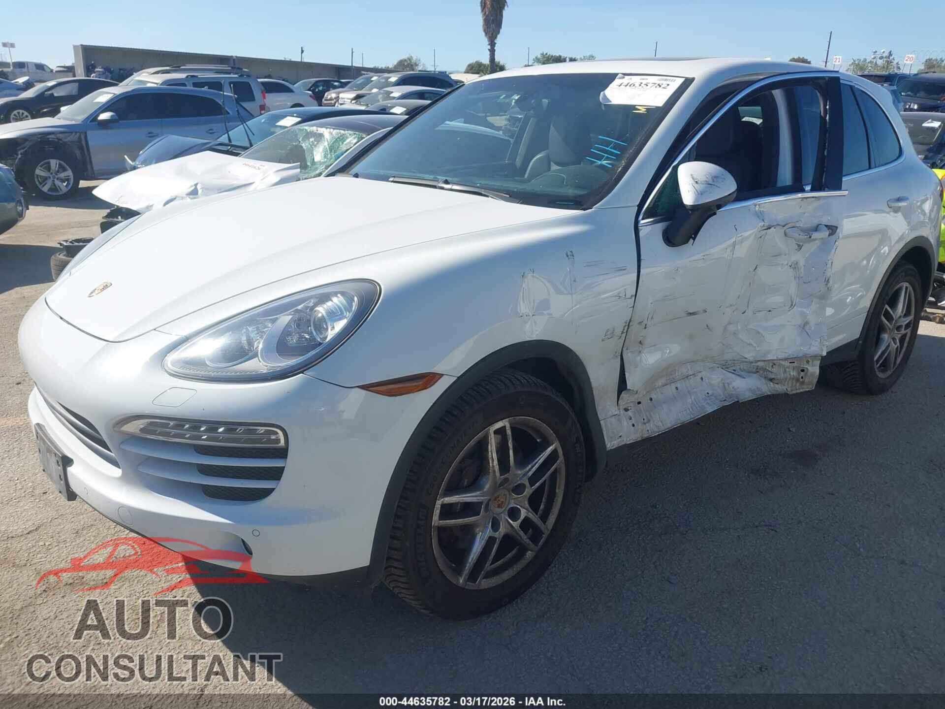 PORSCHE CAYENNE 2013 - WP1AA2A23DLA10635