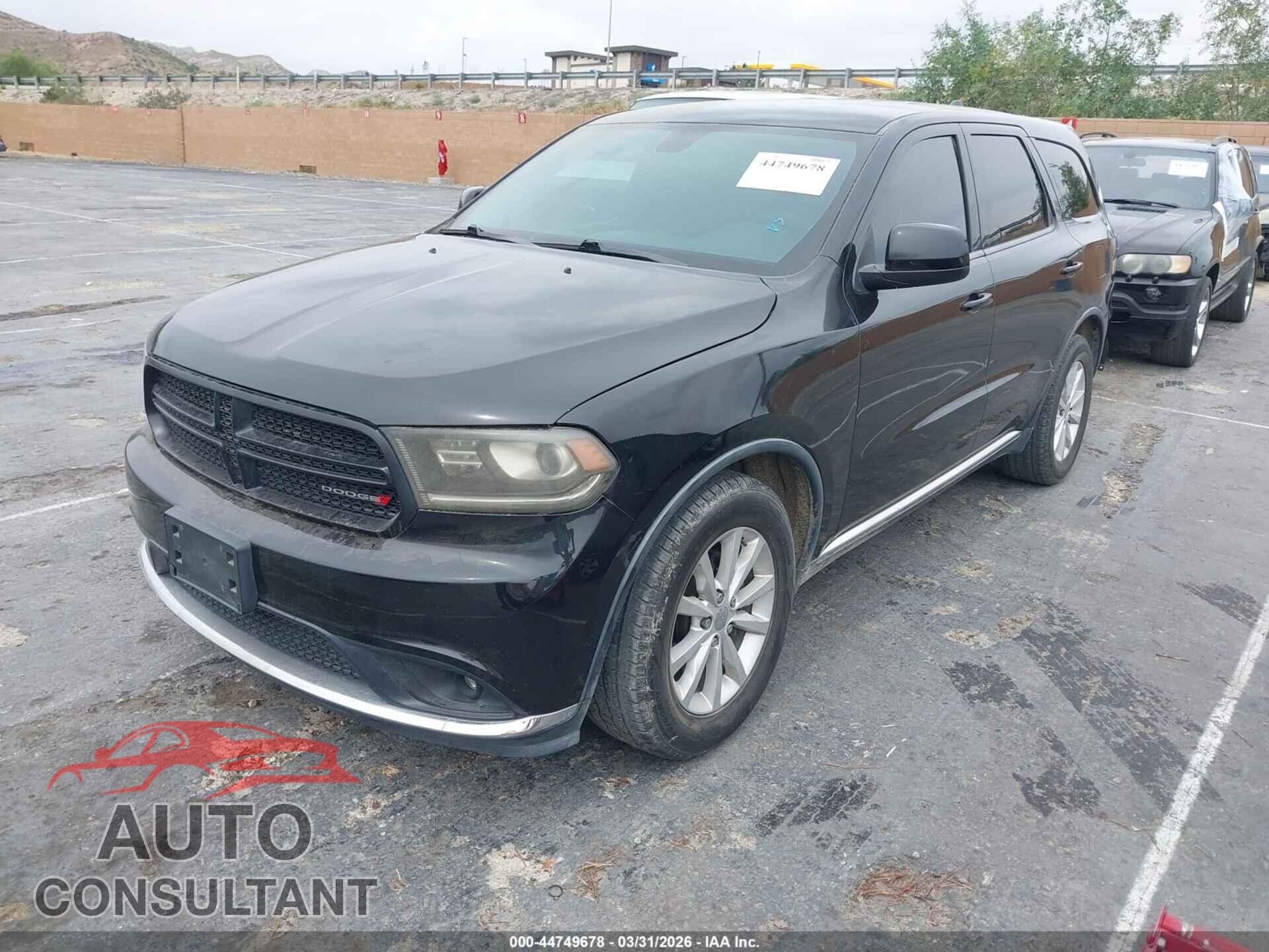 DODGE DURANGO 2014 - 1C4RDHAG7EC342010
