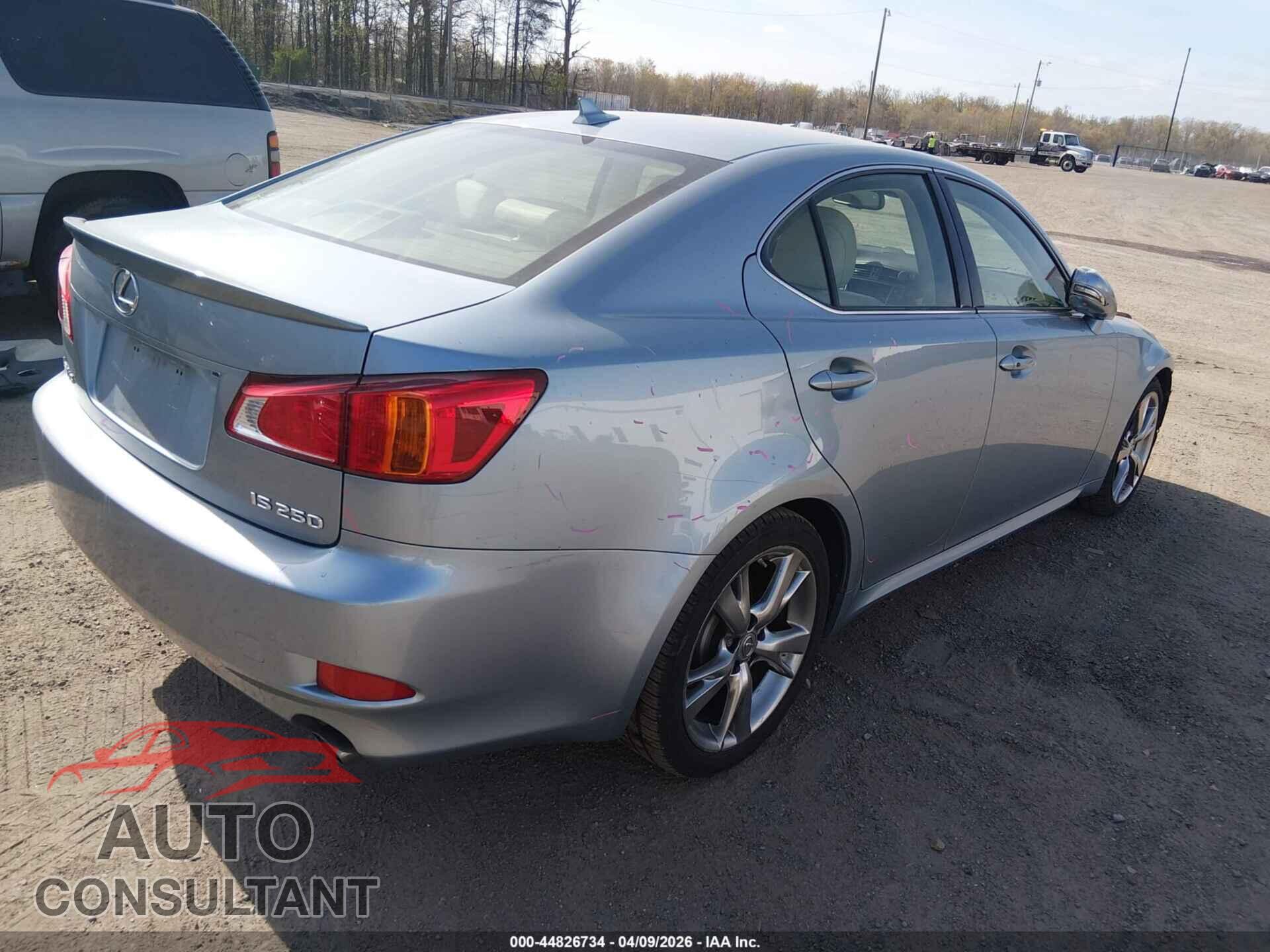 LEXUS IS 250 2009 - JTHBK262995106517
