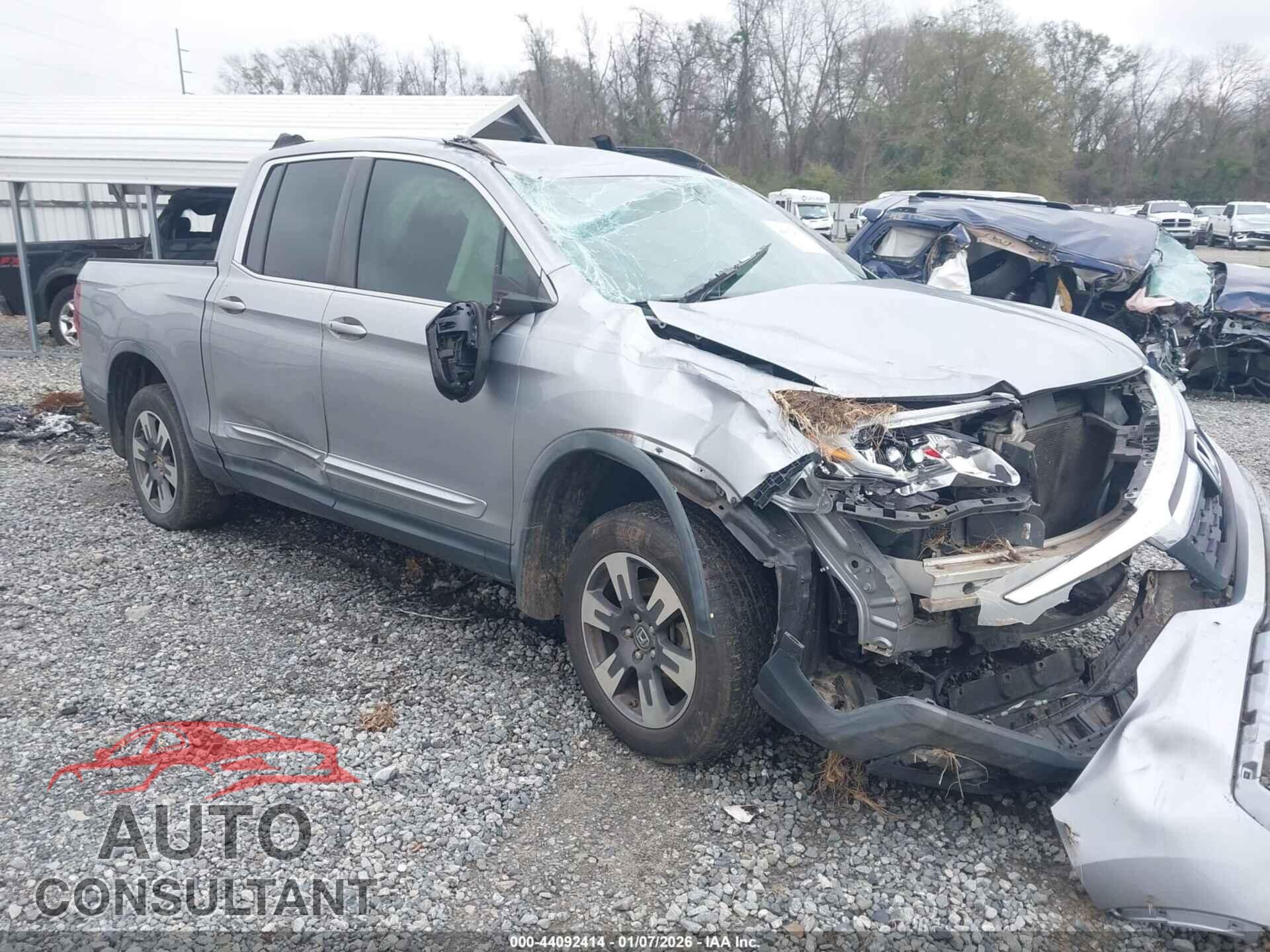 HONDA RIDGELINE 2017 - 5FPYK3F52HB016514