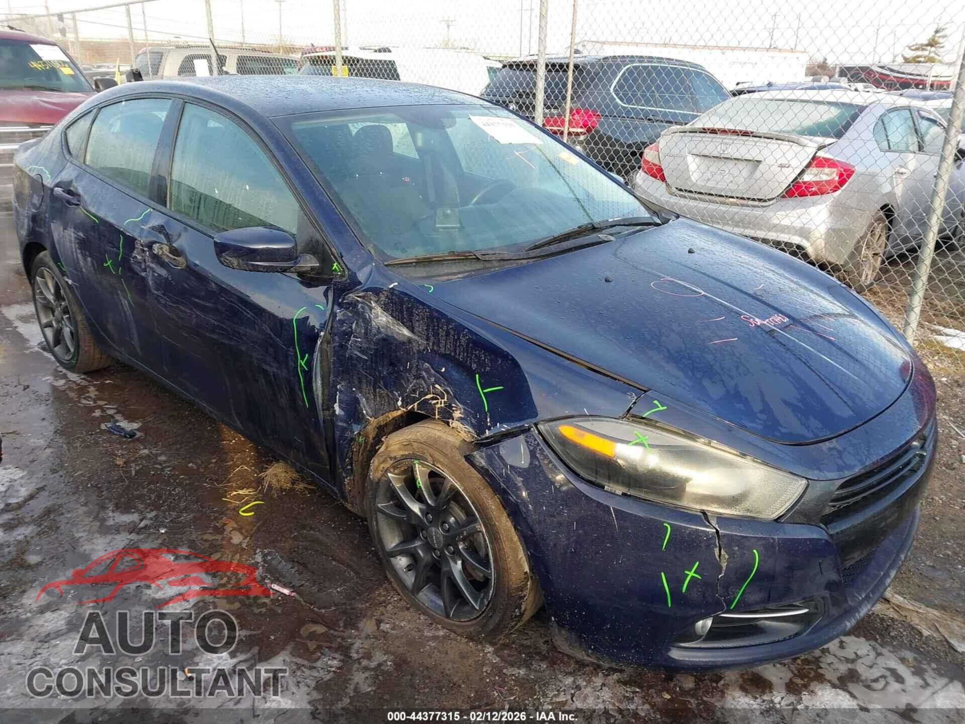 DODGE DART 2013 - 1C3CDFBAXDD334114