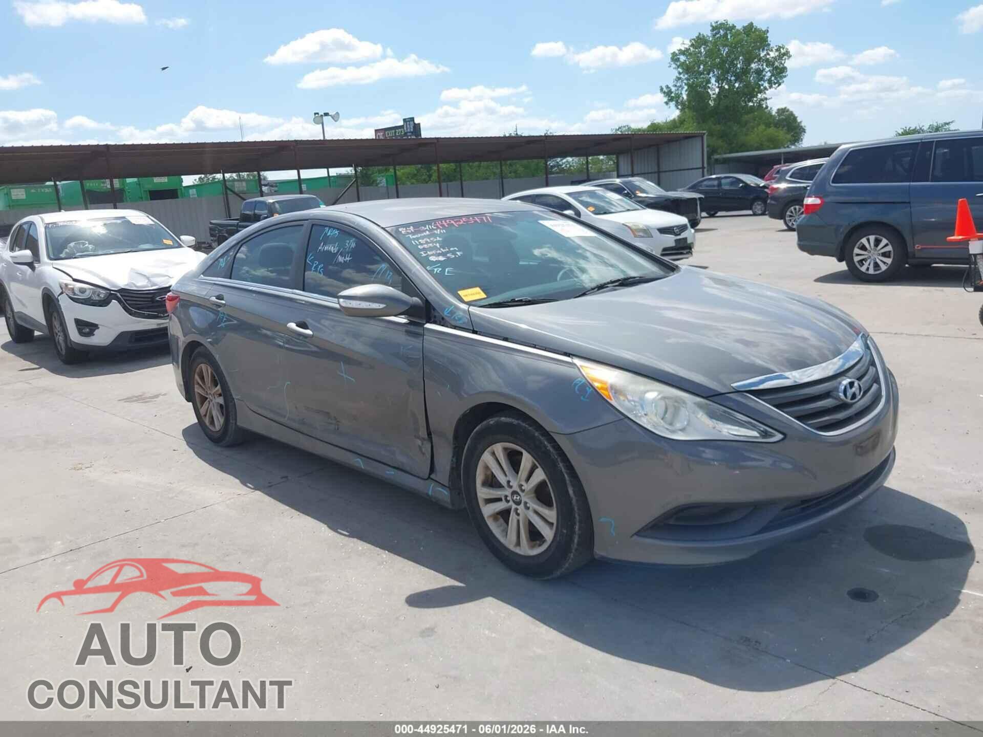 HYUNDAI SONATA 2014 - 5NPEB4AC9EH924608