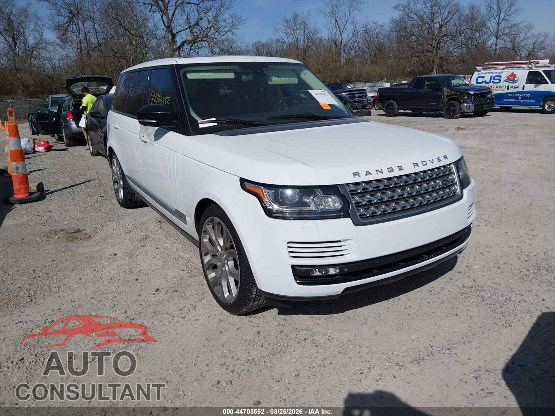 LAND ROVER RANGE ROVER 2015 - SALGS3TF9FA198731