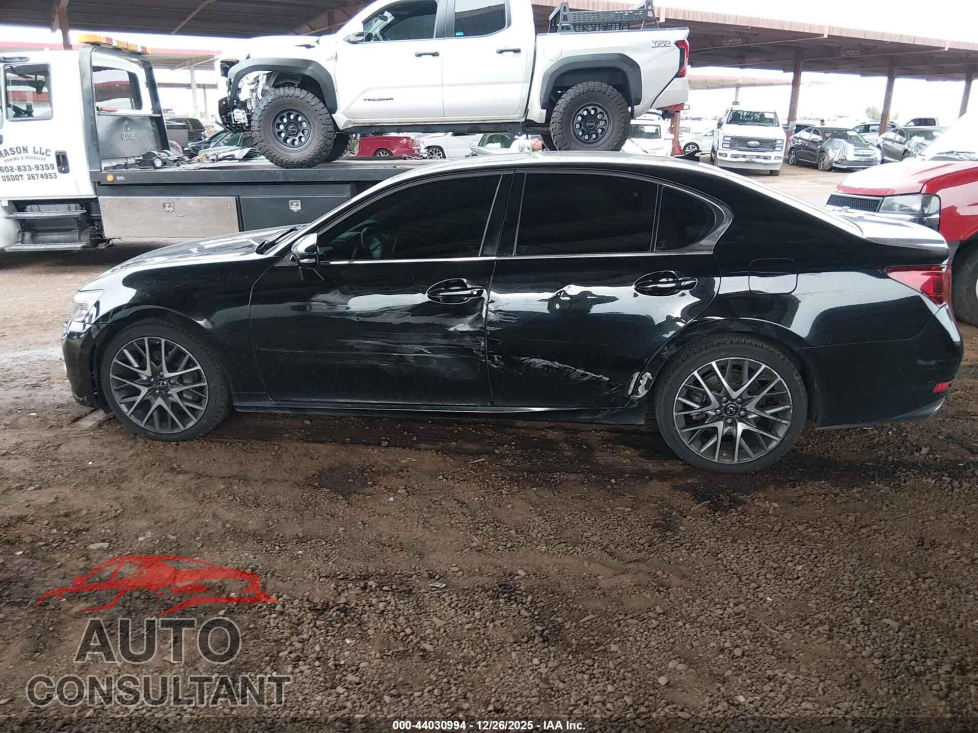 LEXUS GS 2013 - JTHCE1BL0D5012460