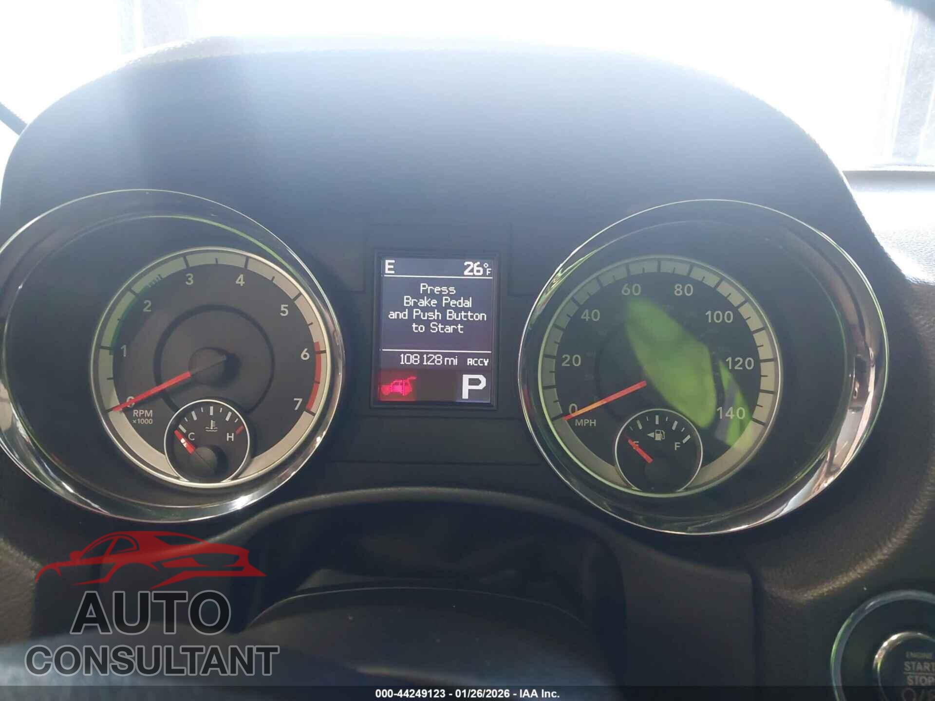 DODGE DURANGO 2012 - 1C4SDHCT4CC330597