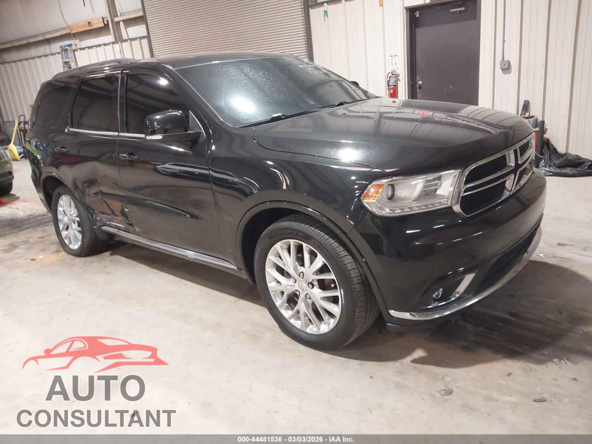 DODGE DURANGO 2016 - 1C4RDHDG2GC466913