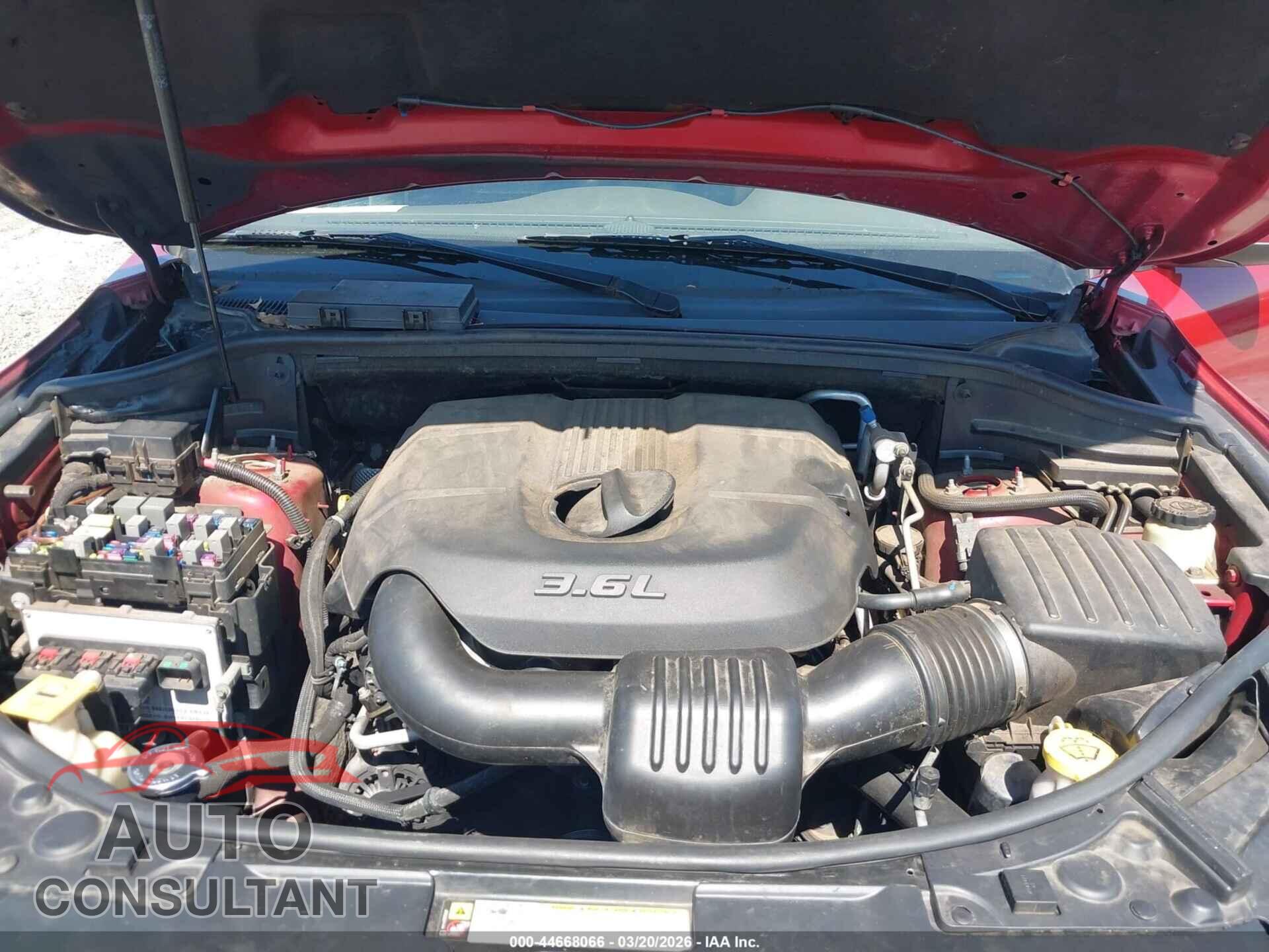 DODGE DURANGO 2011 - 1D4RE4GG6BC598666