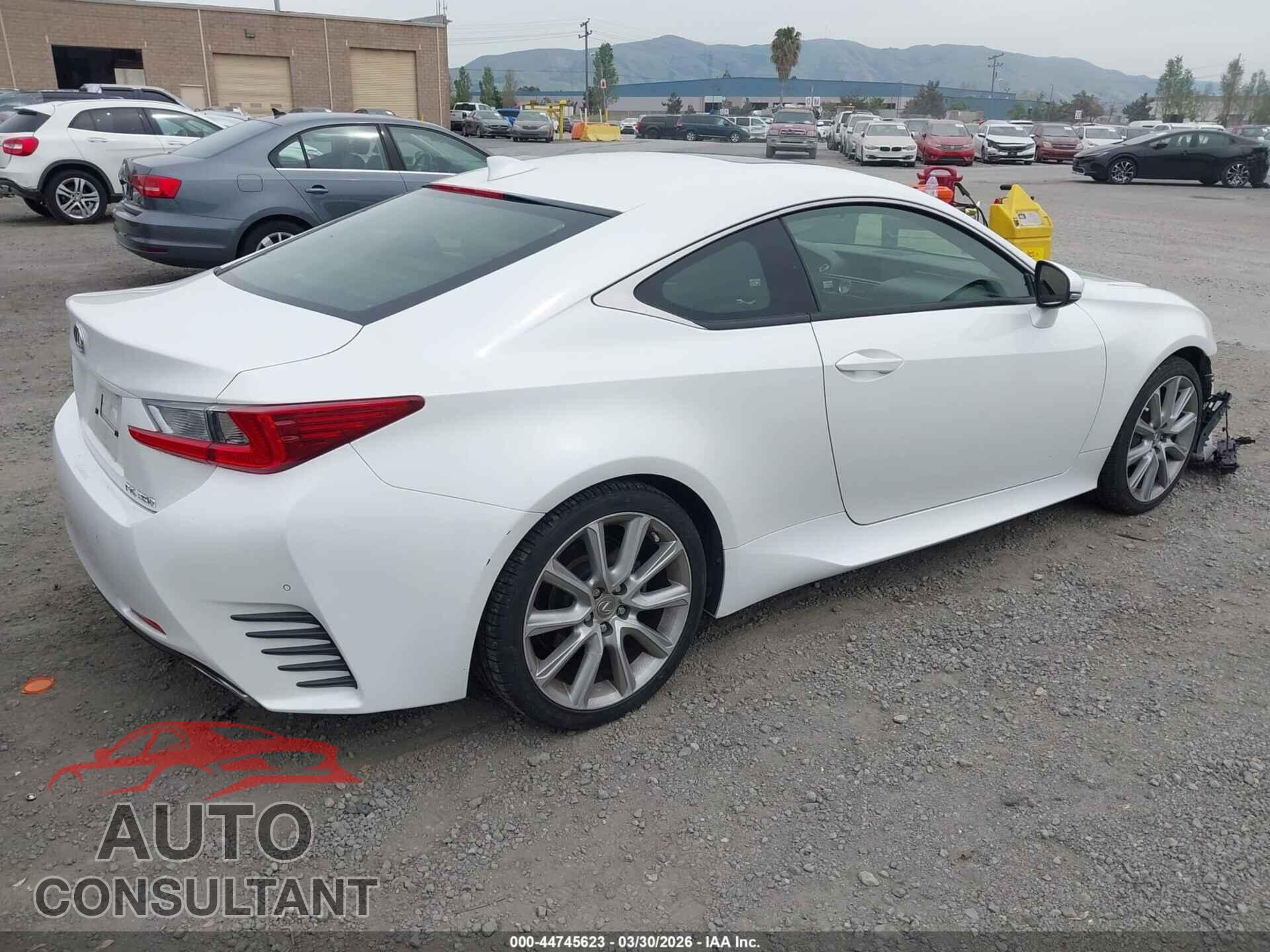 LEXUS RC 350 2015 - JTHHE5BC7F5007353