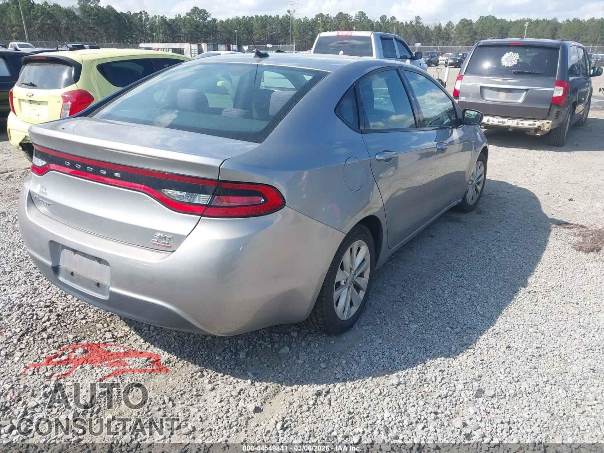 DODGE DART 2014 - 1C3CDFBB2ED894686
