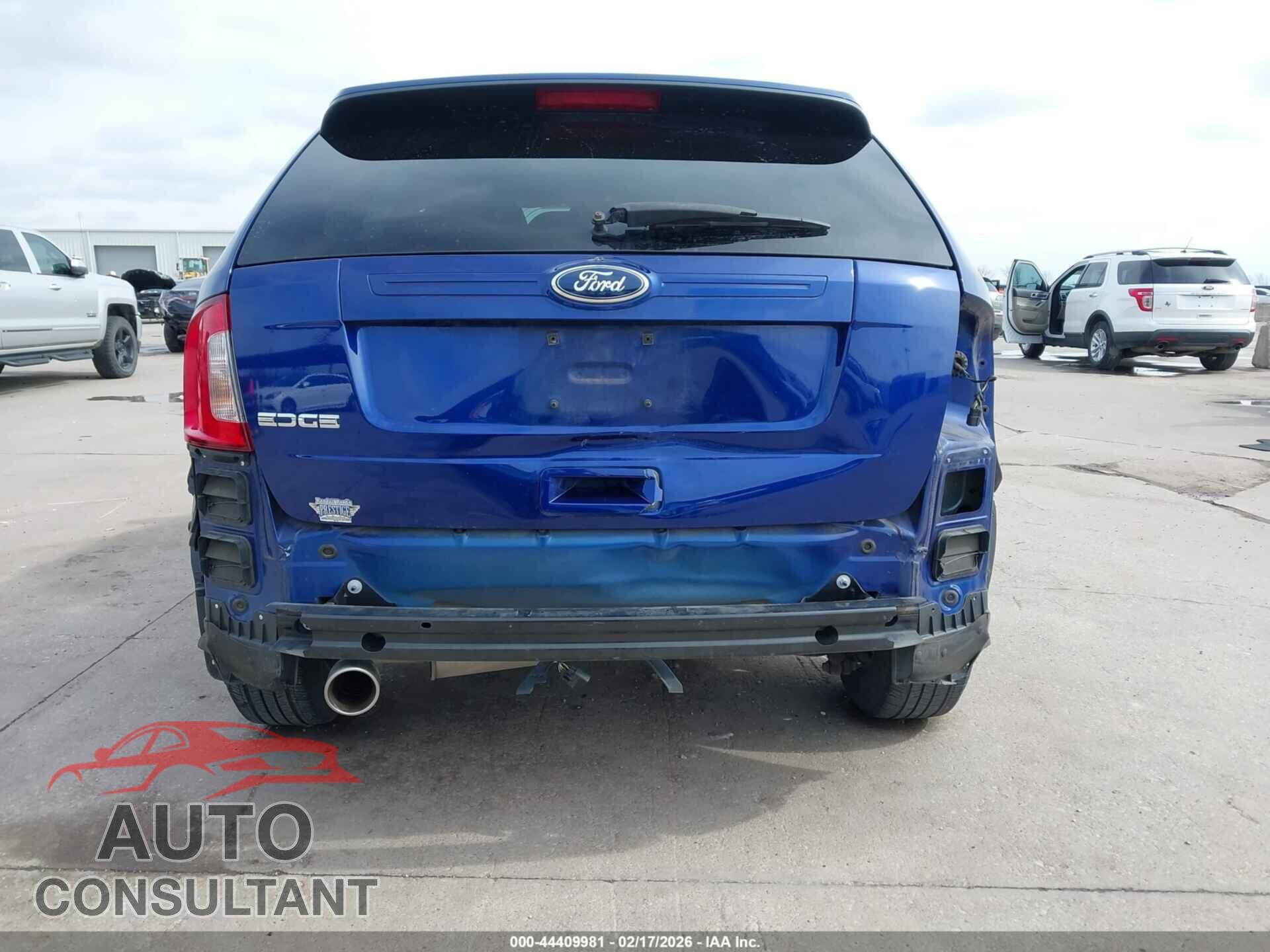 FORD EDGE 2013 - 2FMDK3GC9DBB29691