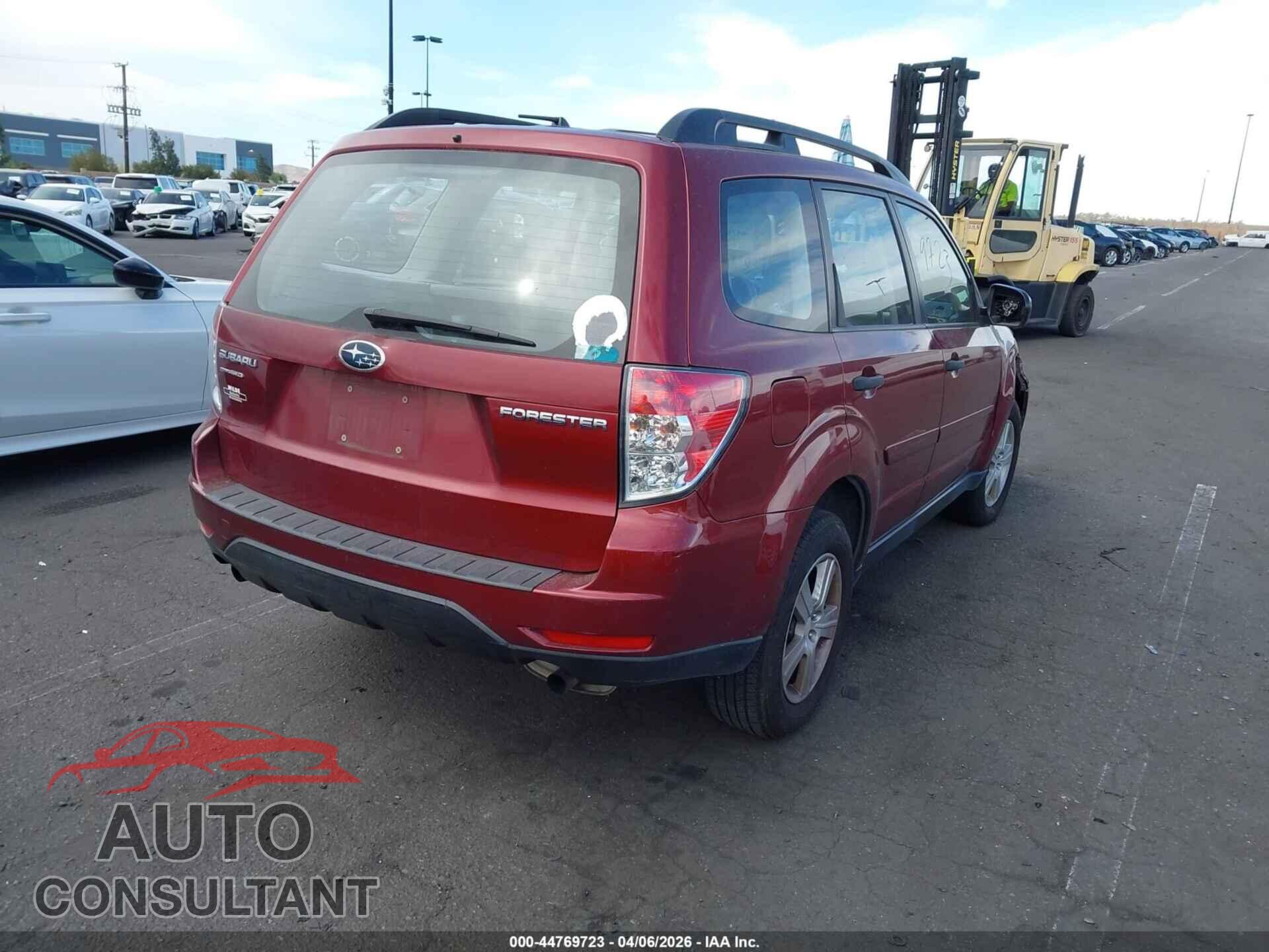 SUBARU FORESTER 2012 - JF2SHBBC9CH401137