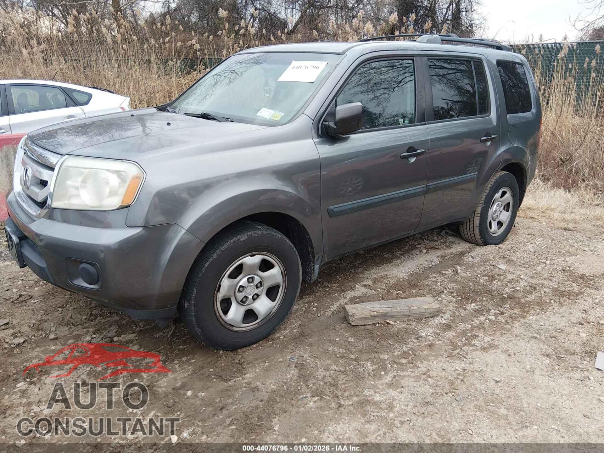 HONDA PILOT 2011 - 5FNYF3H25BB005014