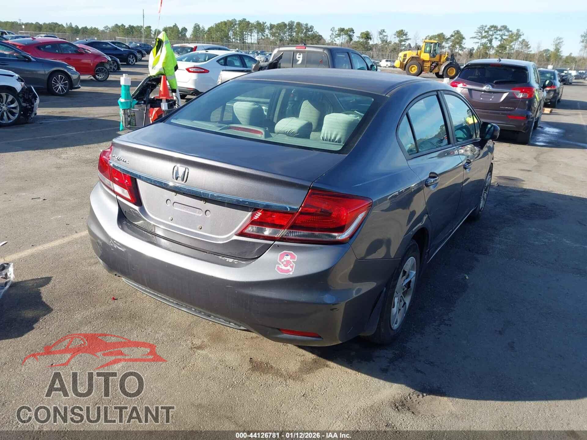 HONDA CIVIC 2014 - 19XFB2F54EE031902