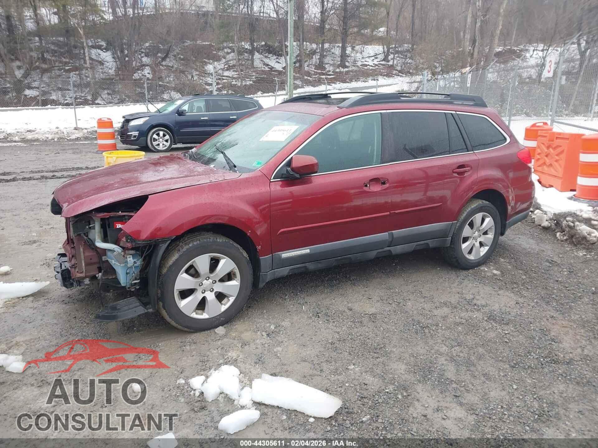 SUBARU OUTBACK 2012 - 4S4BRBGC8C3200097