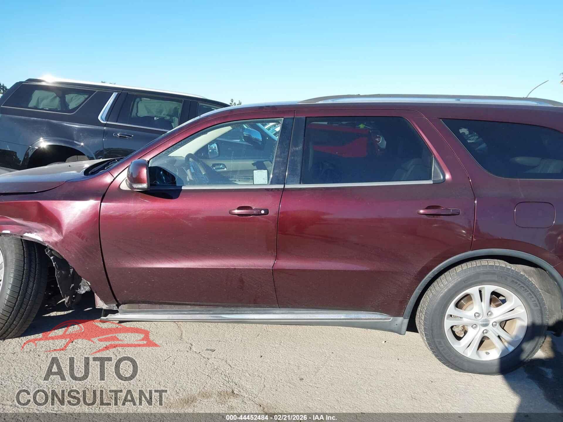 DODGE DURANGO 2012 - 1C4RDHDG6CC308374