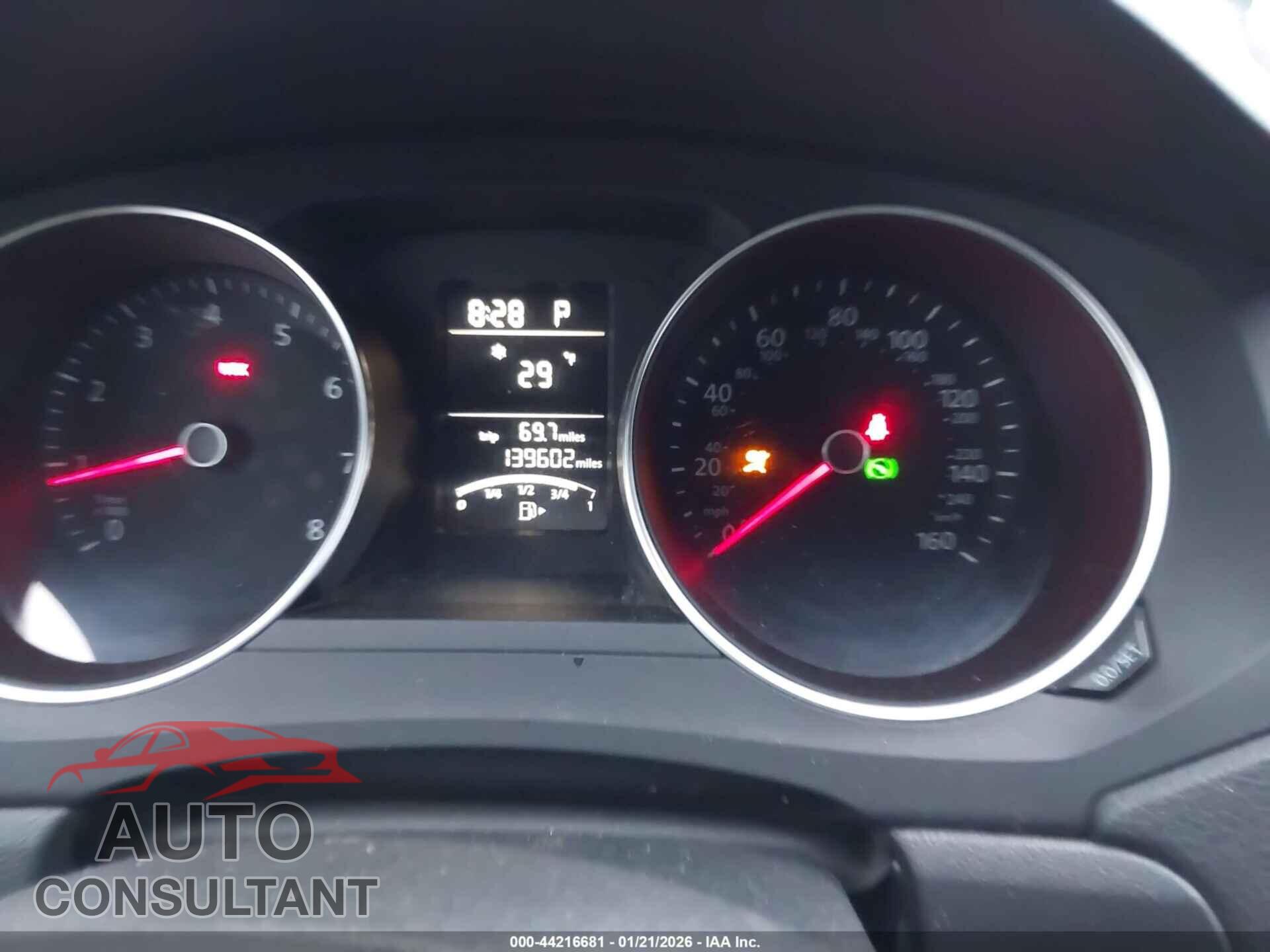 VOLKSWAGEN JETTA 2017 - 3VW2B7AJ6HM260069