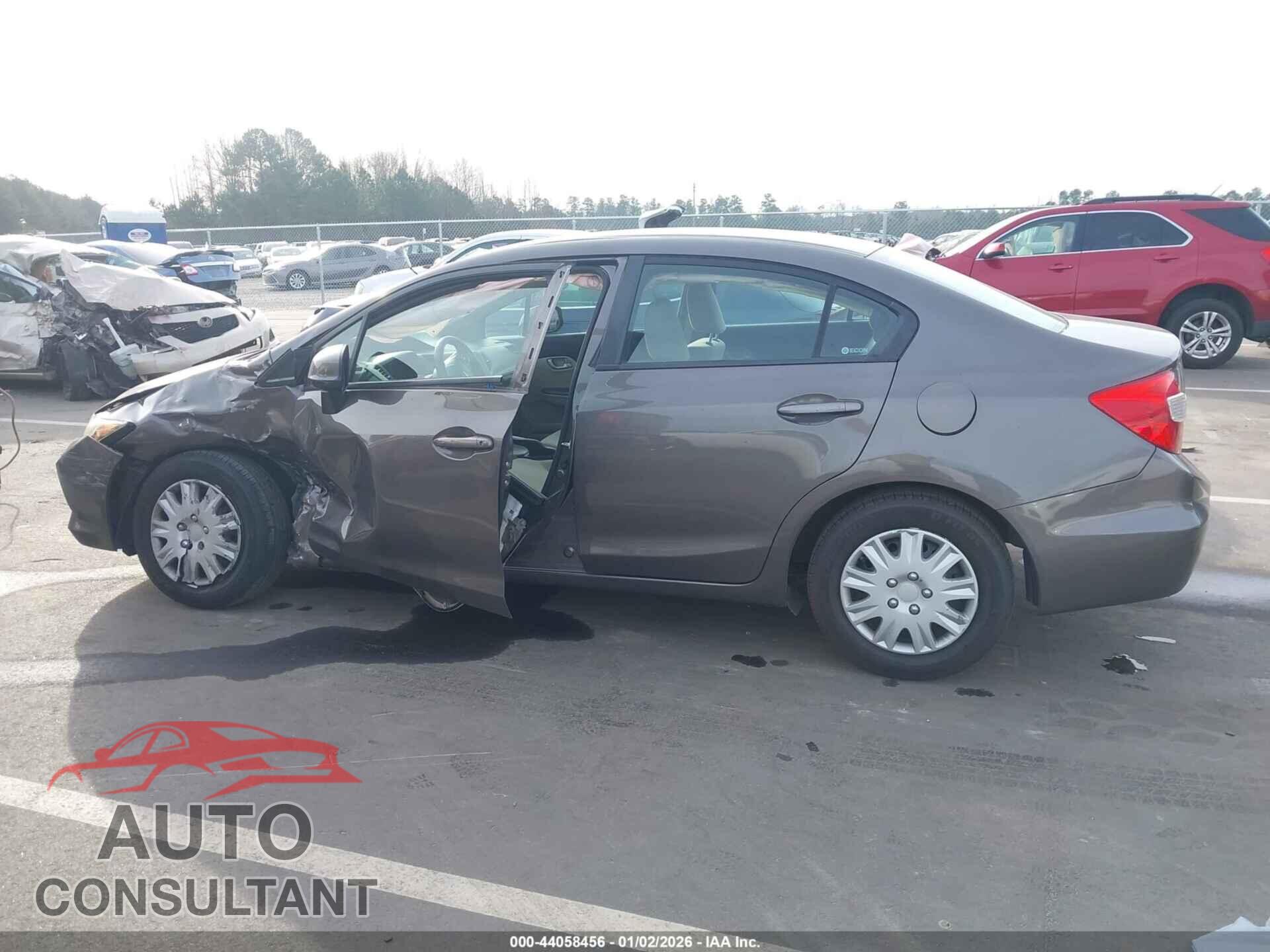 HONDA CIVIC 2012 - 19XFB2F53CE032908