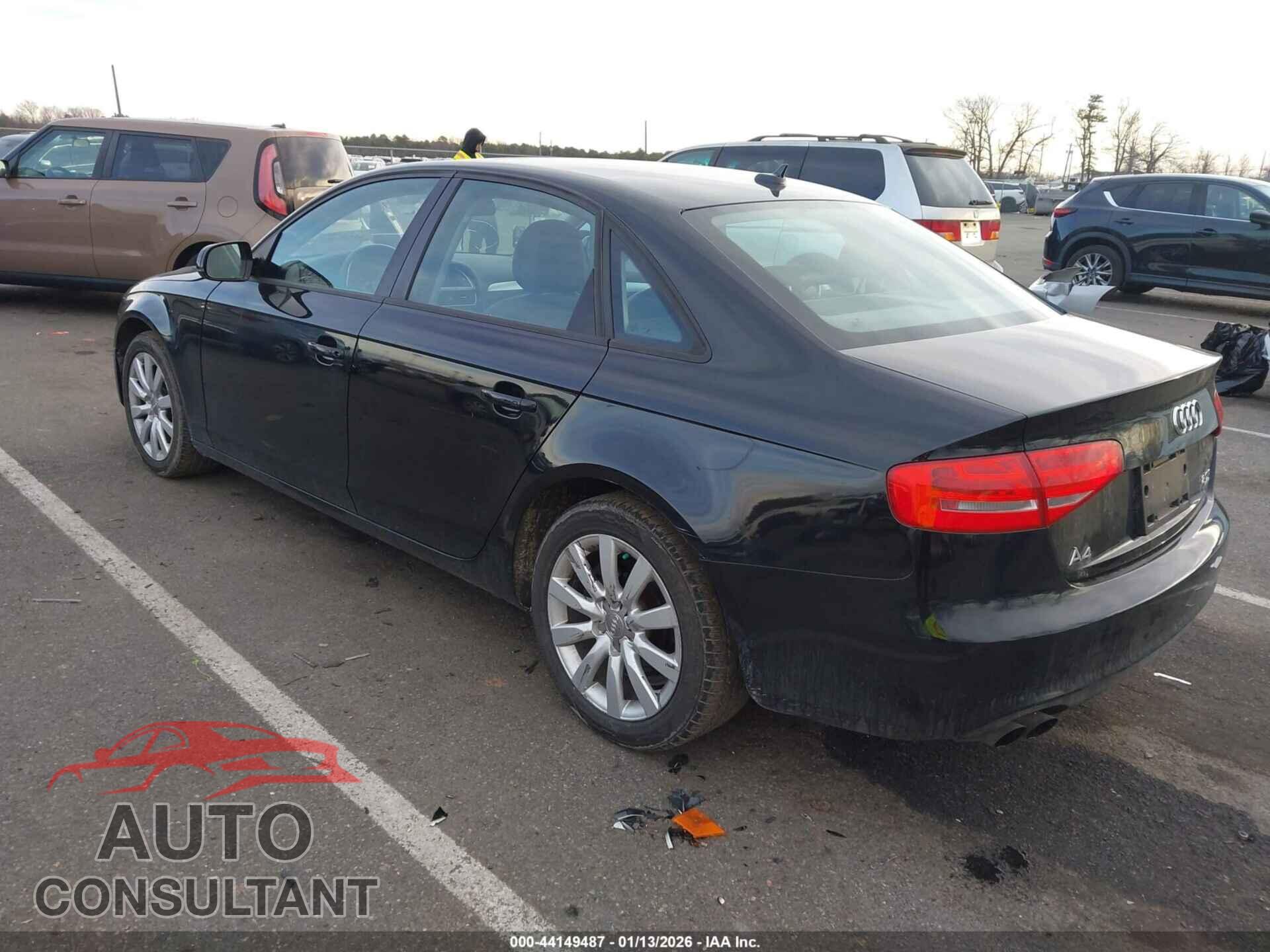 AUDI A4 2013 - WAUBFAFL9DN036662