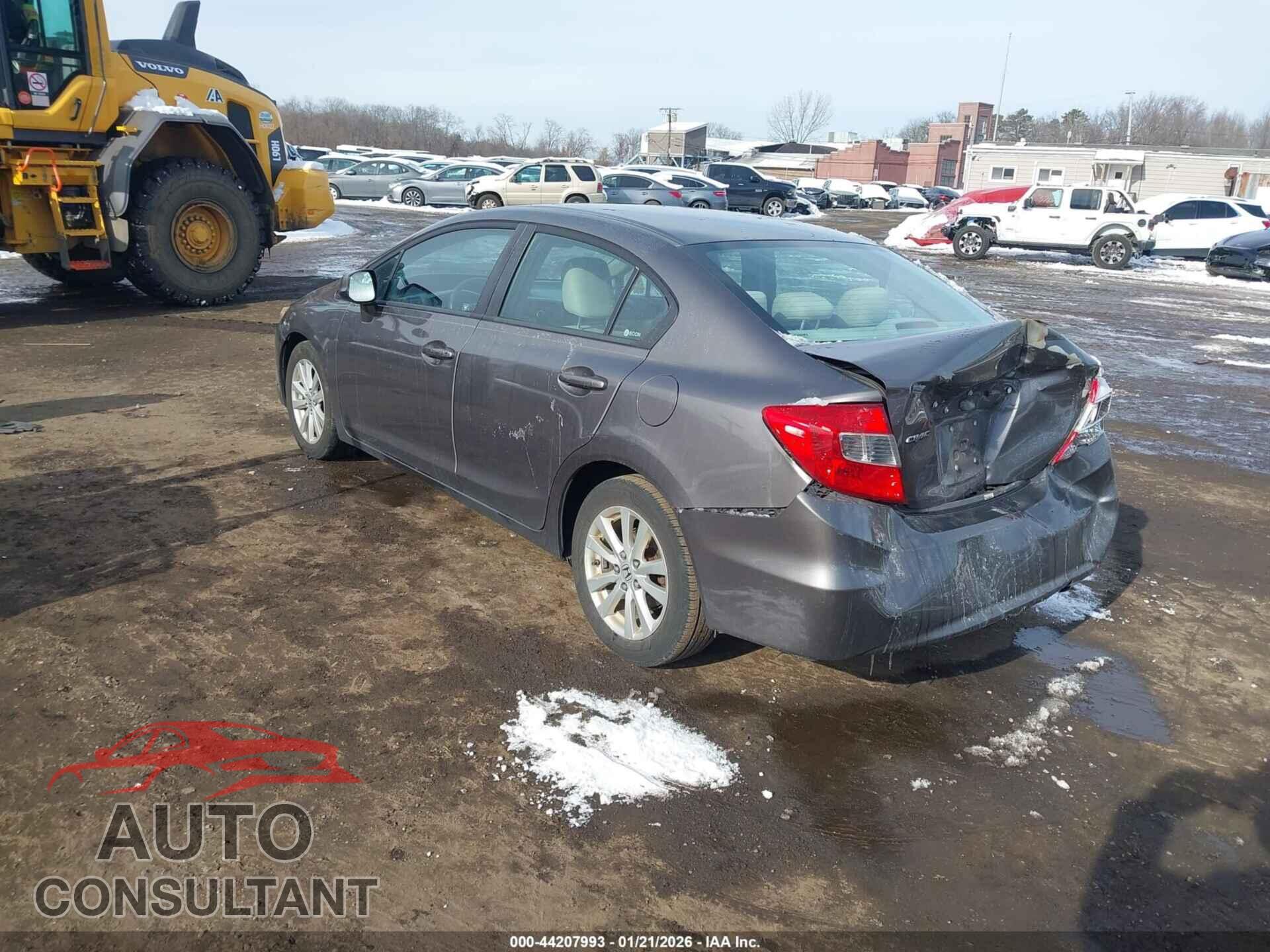 HONDA CIVIC 2012 - 19XFB2F89CE367987