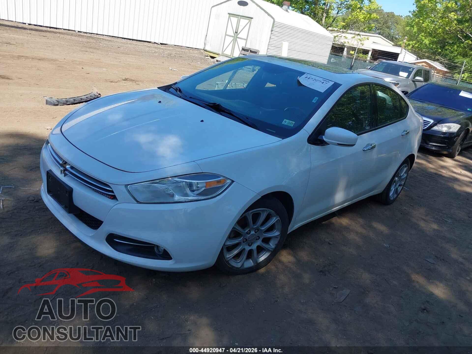 DODGE DART 2014 - 1C3CDFCB3ED677176