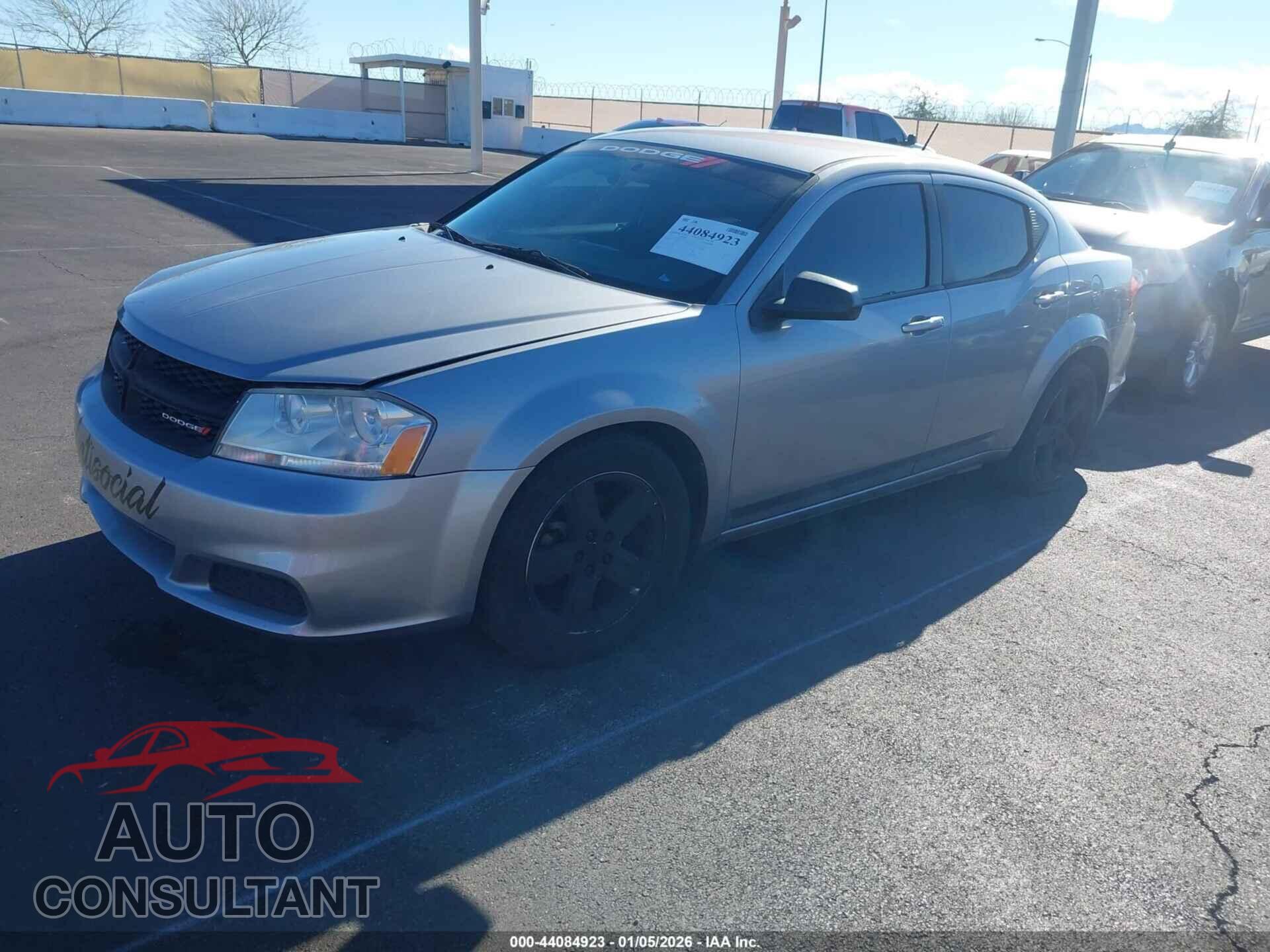 DODGE AVENGER 2013 - 1C3CDZAB7DN662631