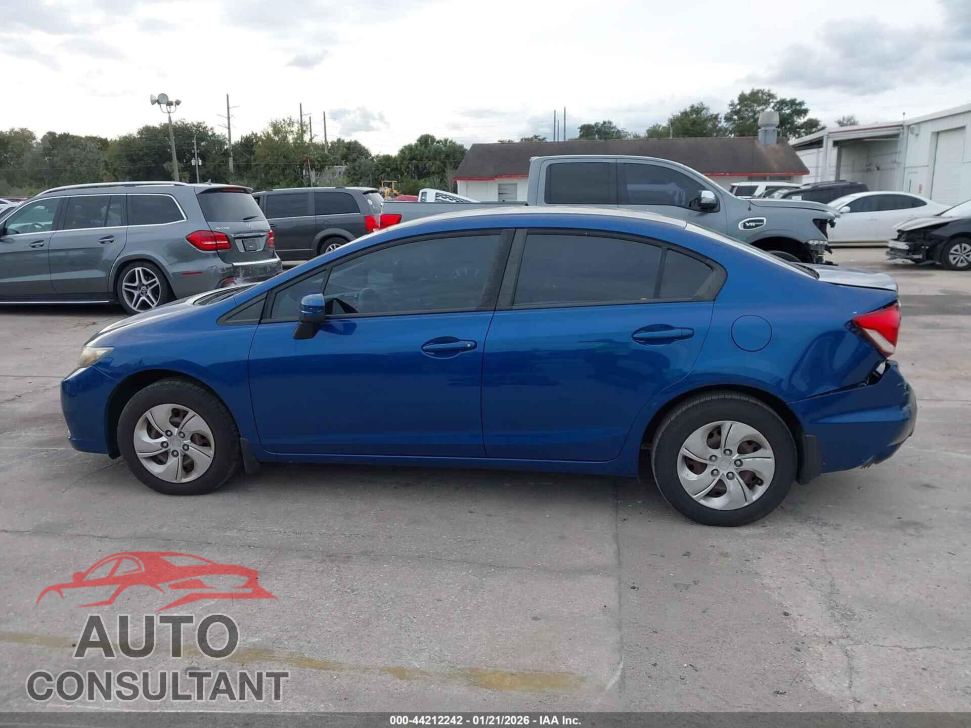 HONDA CIVIC 2014 - 19XFB2F53EE012502