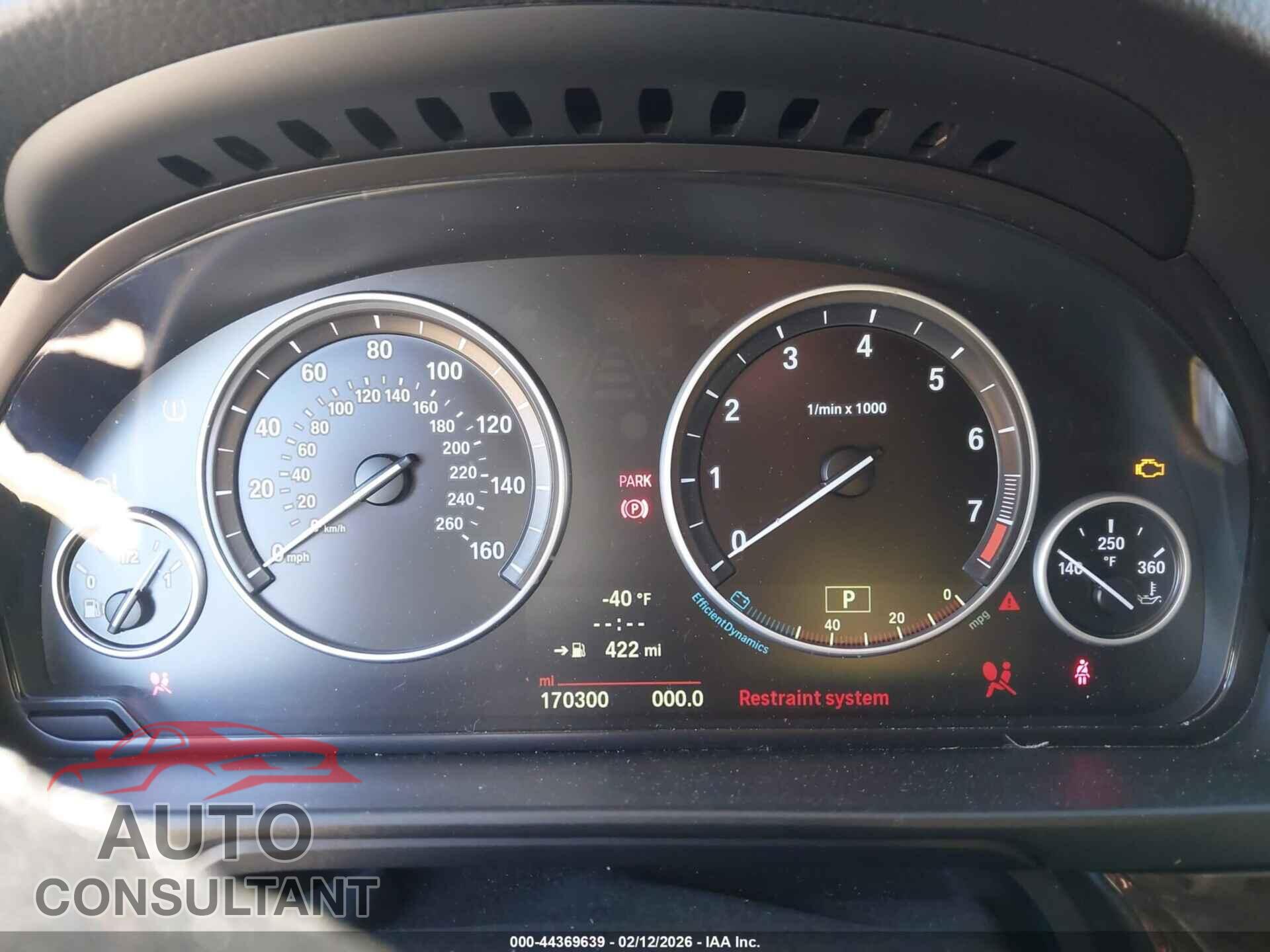 BMW 528I 2014 - WBA5A5C5XED512191