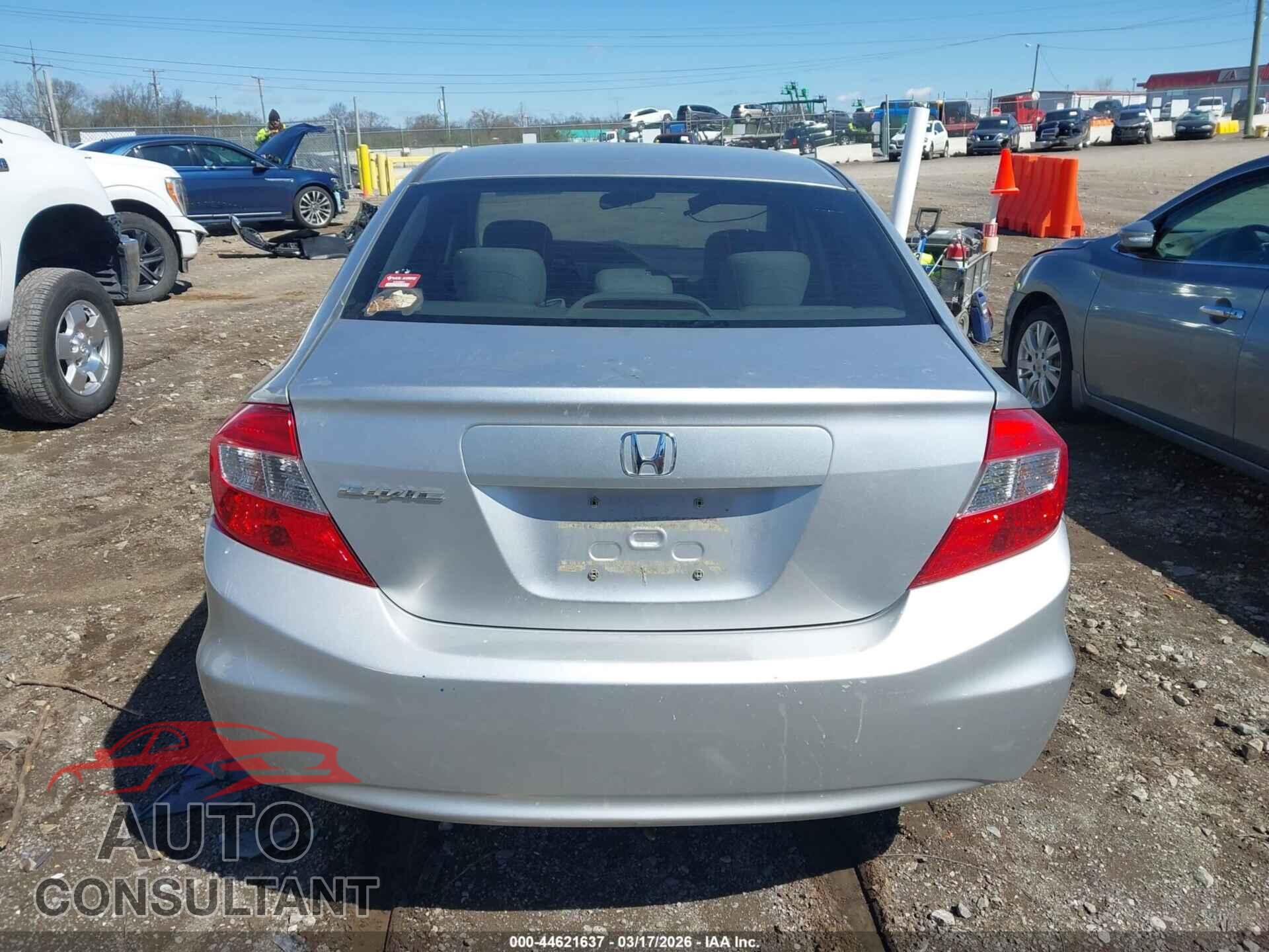HONDA CIVIC 2012 - 19XFB2F5XCE026376