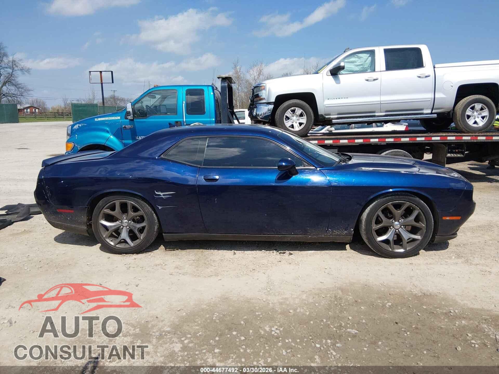 DODGE CHALLENGER 2016 - 2C3CDZAGXGH315349