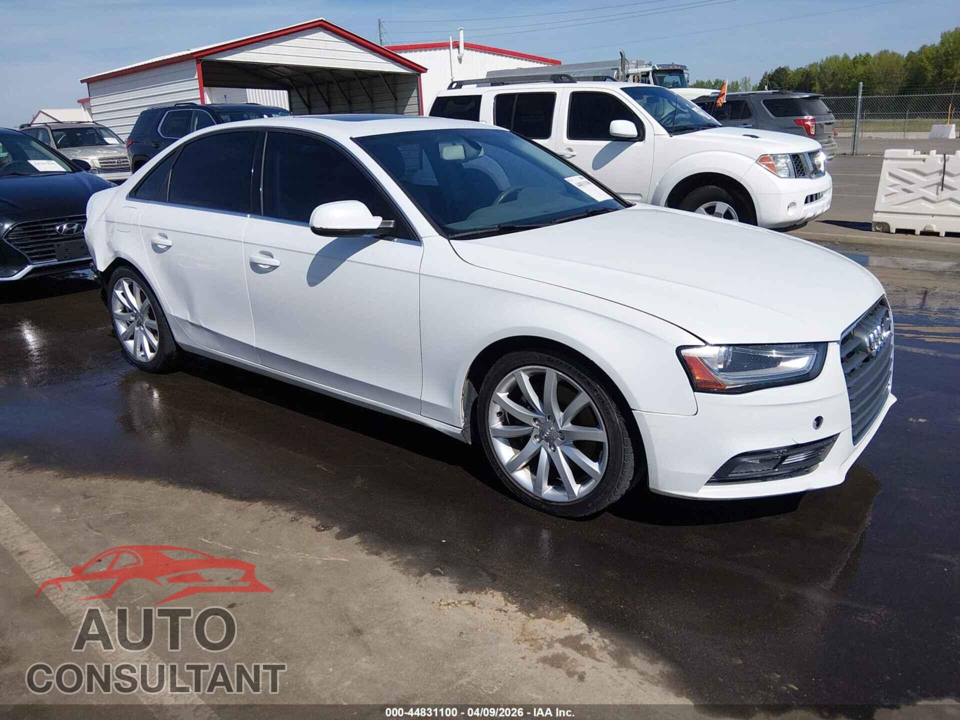 AUDI A4 2013 - WAUFFAFL0DA161364