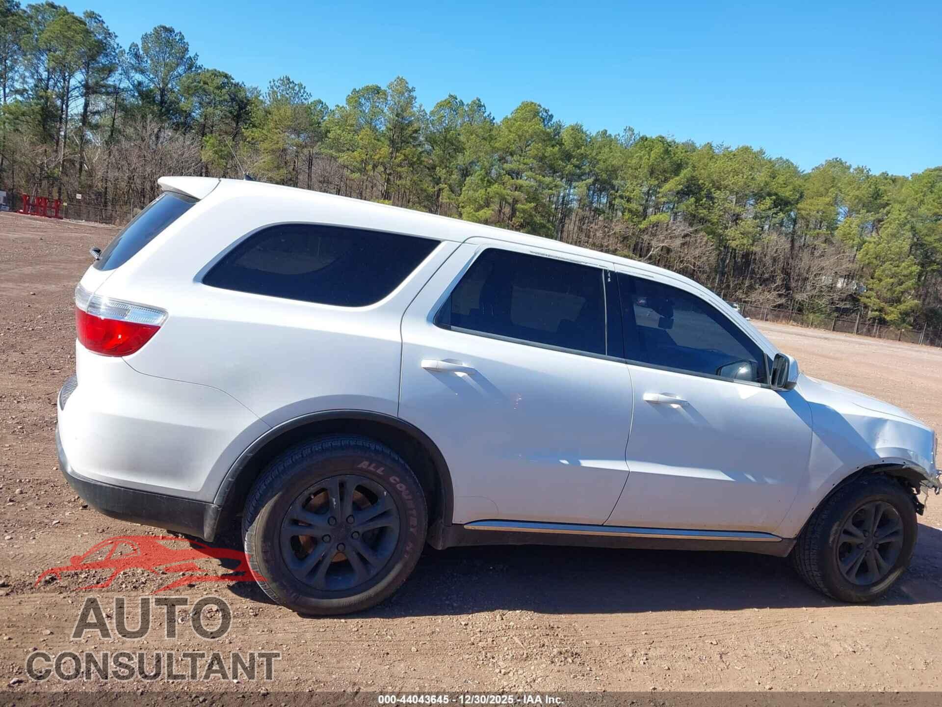 DODGE DURANGO 2013 - 1C4RDJAG3DC696242