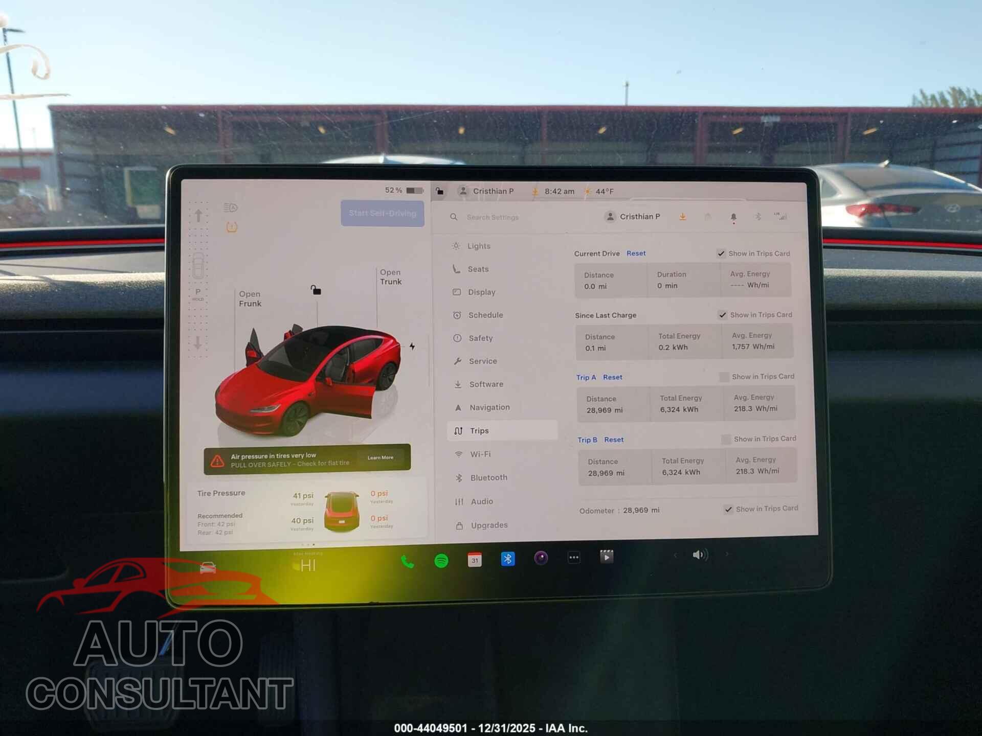 TESLA MODEL 3 2024 - 5YJ3E1EA9RF844462