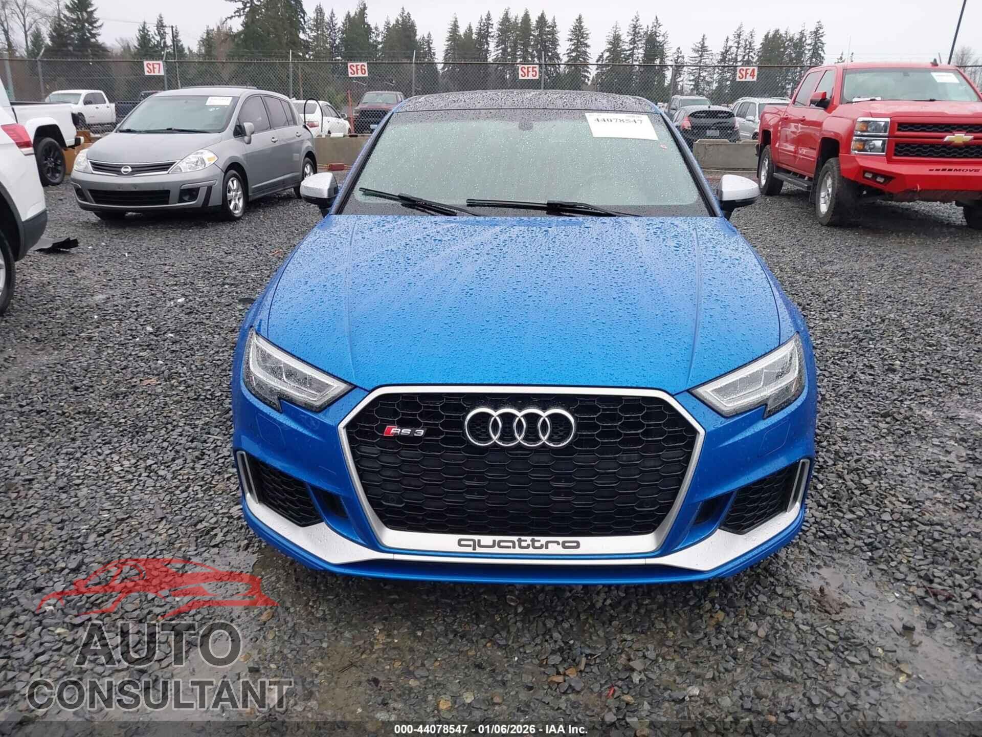 AUDI RS 3 2017 - WUABWGFF2H1900516