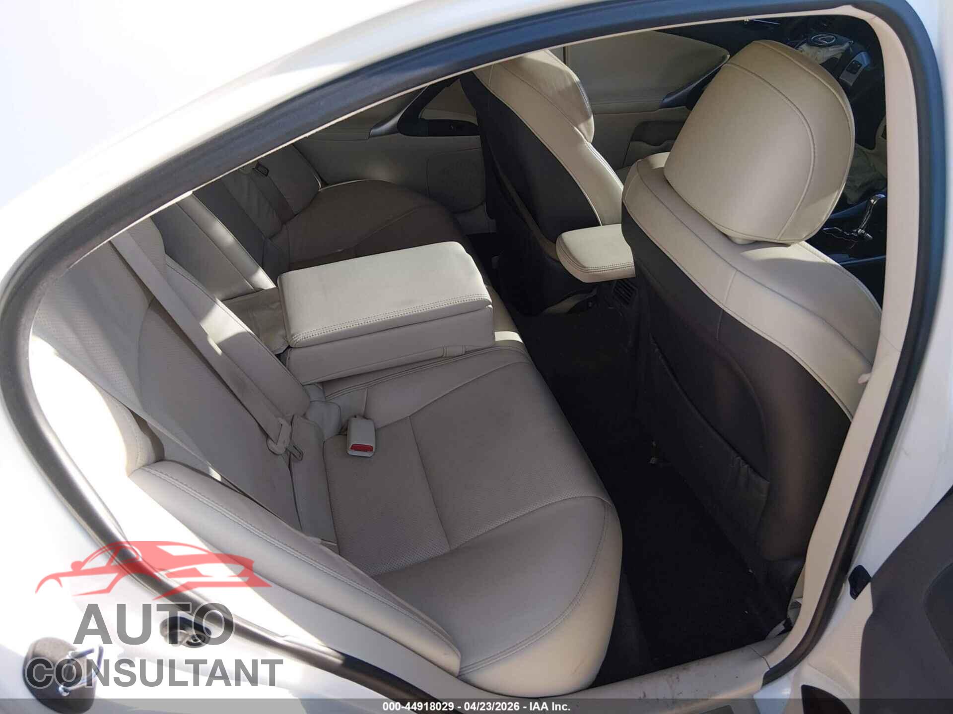 LEXUS IS 350 2012 - JTHCE5C29C5003011