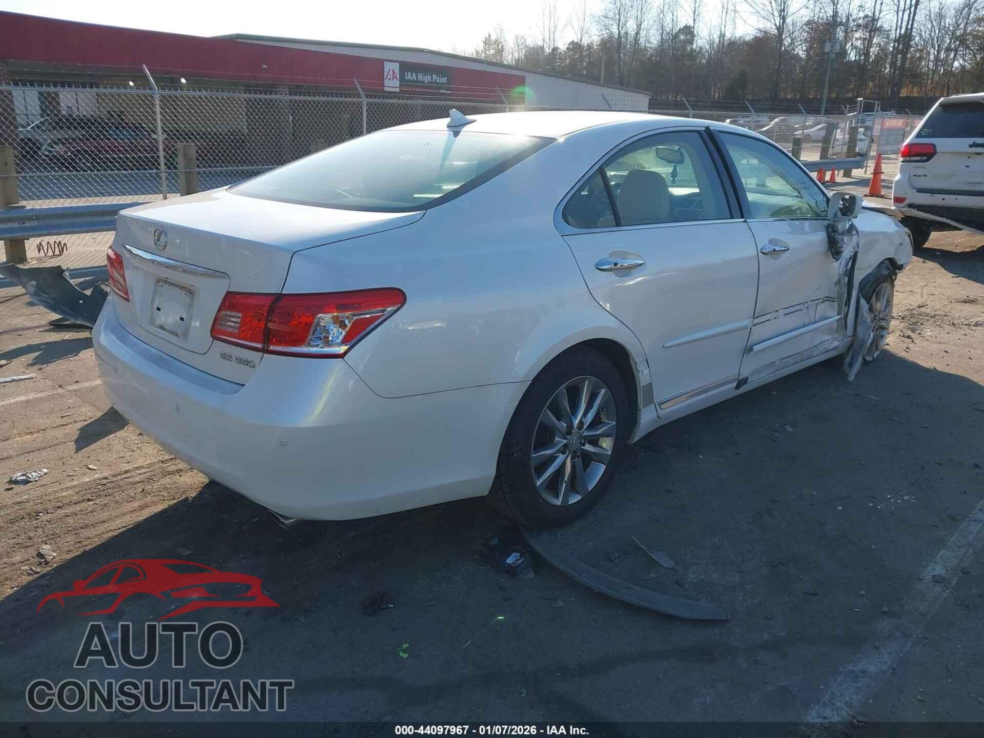 LEXUS ES 350 2011 - JTHBK1EG6B2425159
