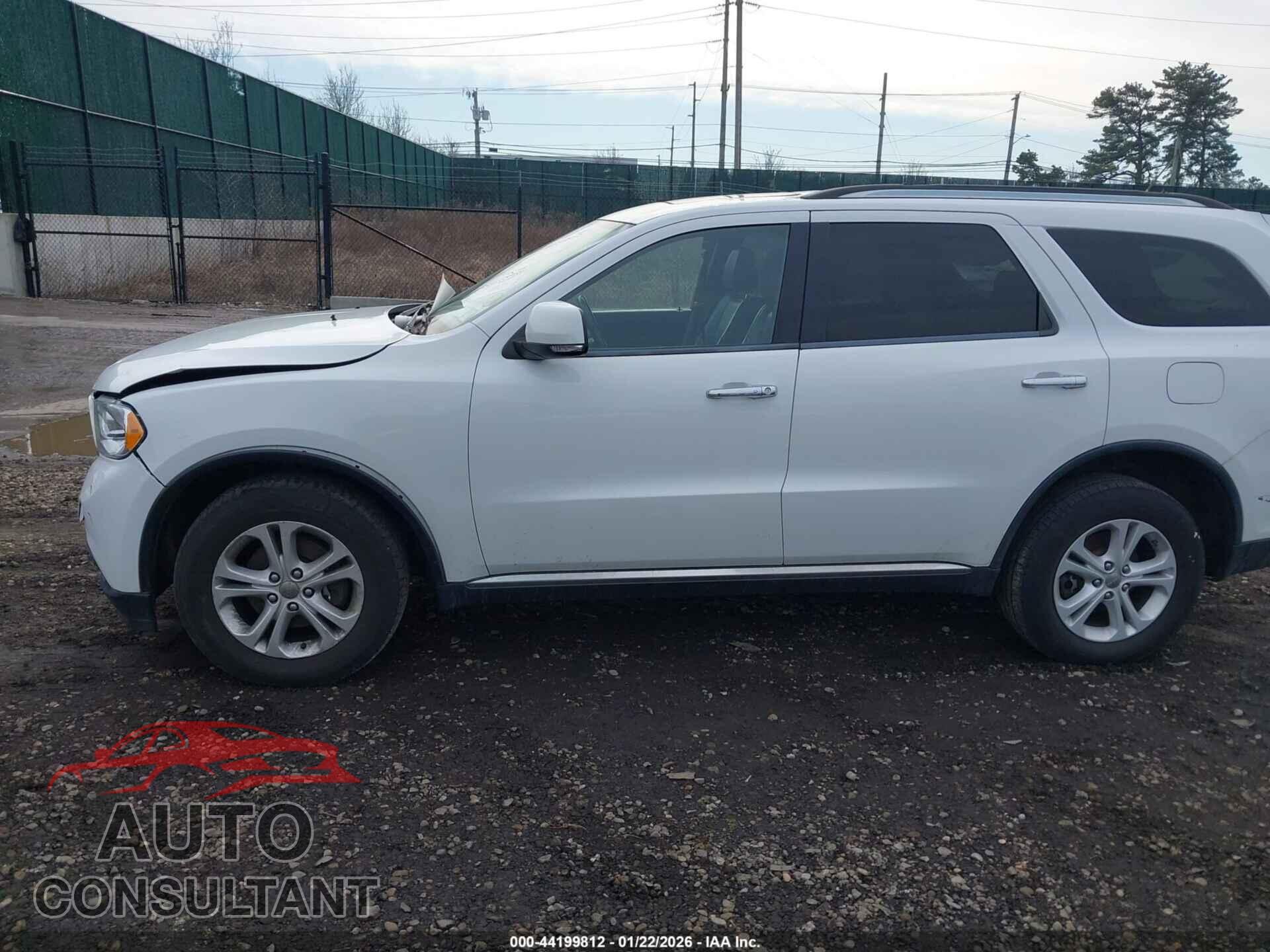DODGE DURANGO 2013 - 1C4RDJDG8DC597279