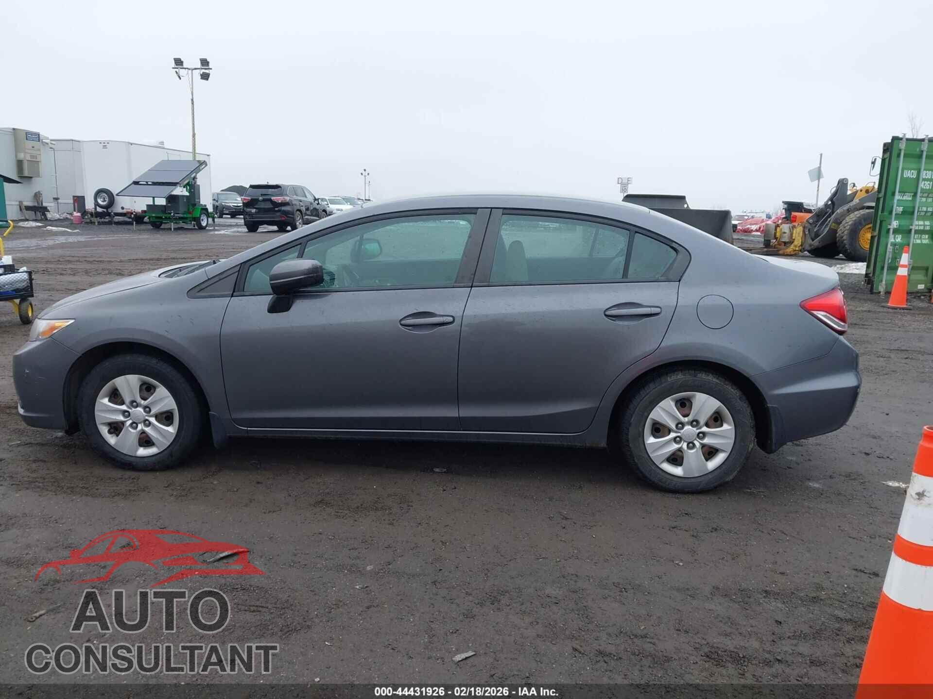 HONDA CIVIC 2014 - 2HGFB2F57EH511566