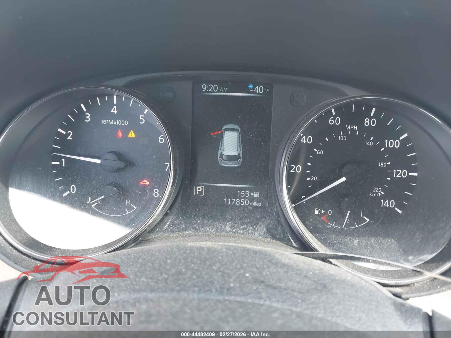 NISSAN ROGUE 2017 - KNMAT2MT1HP540844
