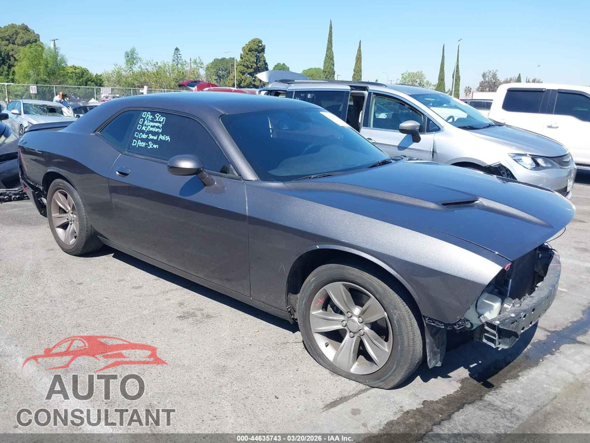 DODGE CHALLENGER 2019 - 2C3CDZAGXKH583620