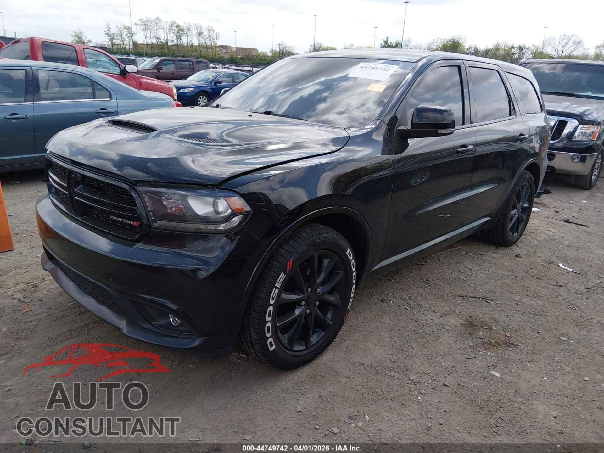 DODGE DURANGO 2017 - 1C4SDJCT2HC857312
