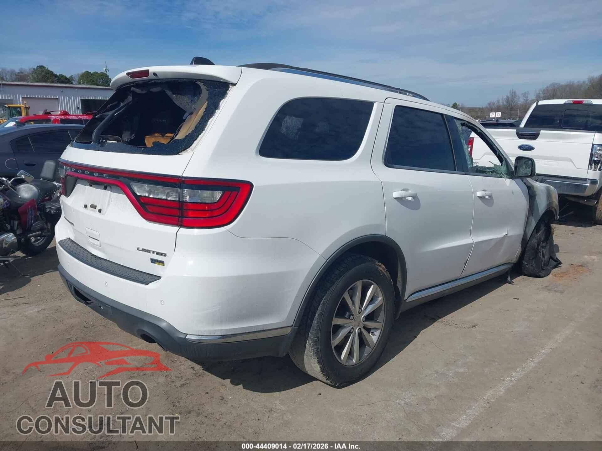 DODGE DURANGO 2015 - 1C4RDHDGXFC201123